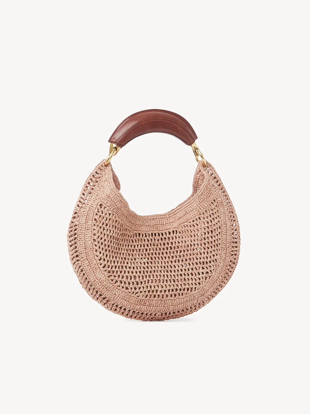 Chloé Summer Hobo Handbag with Internal Pocket - Dimensions: L 36 x H 21.5 cm - Image 4