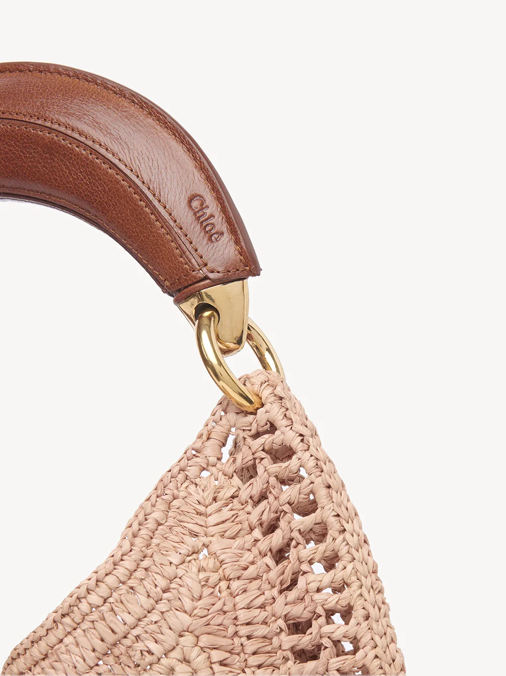 Chloé Summer Hobo Handbag with Internal Pocket - Dimensions: L 36 x H 21.5 cm - Image 6