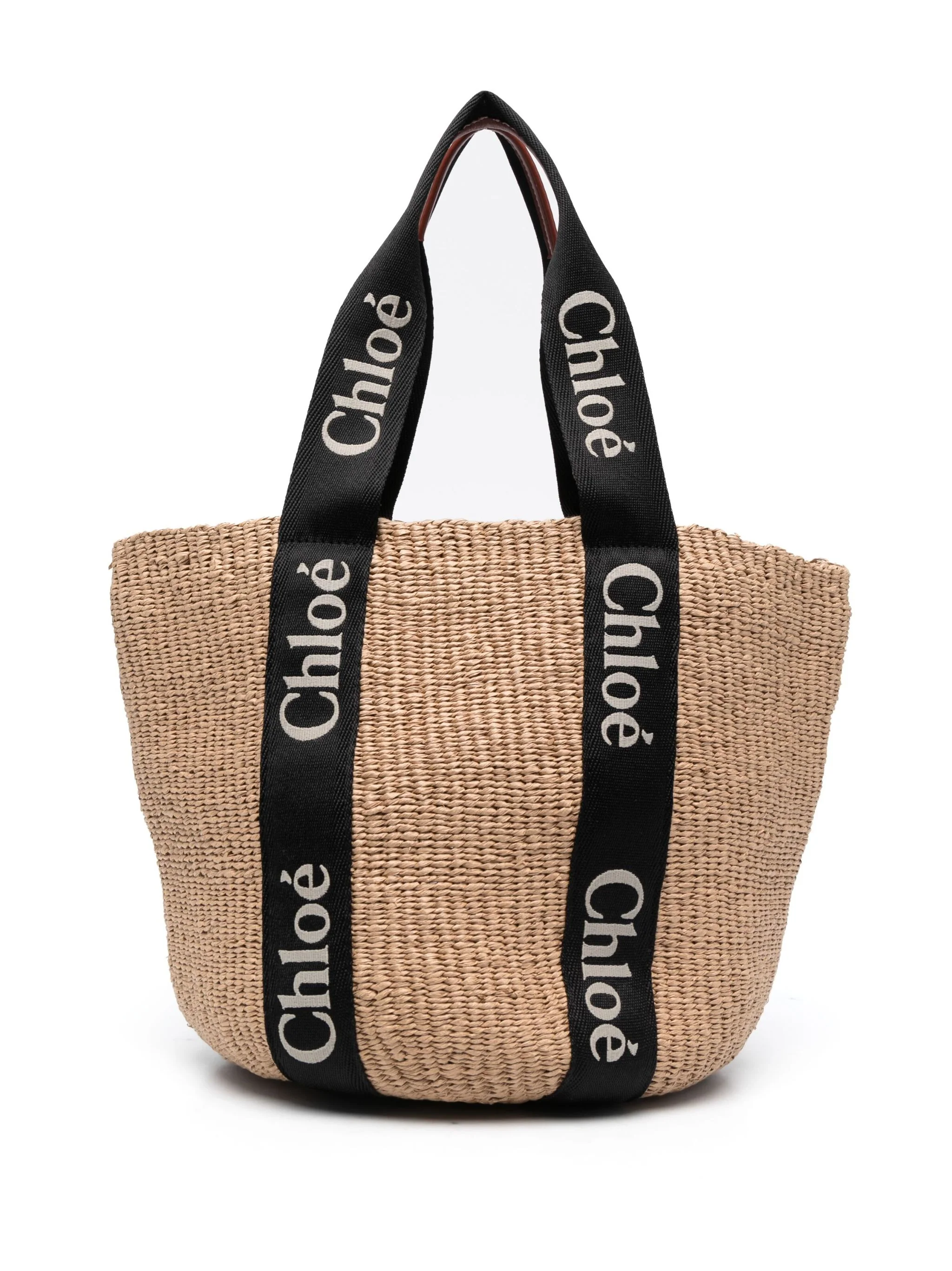 Chloé TheRGE Logo-Strap Mini Tote Handbag