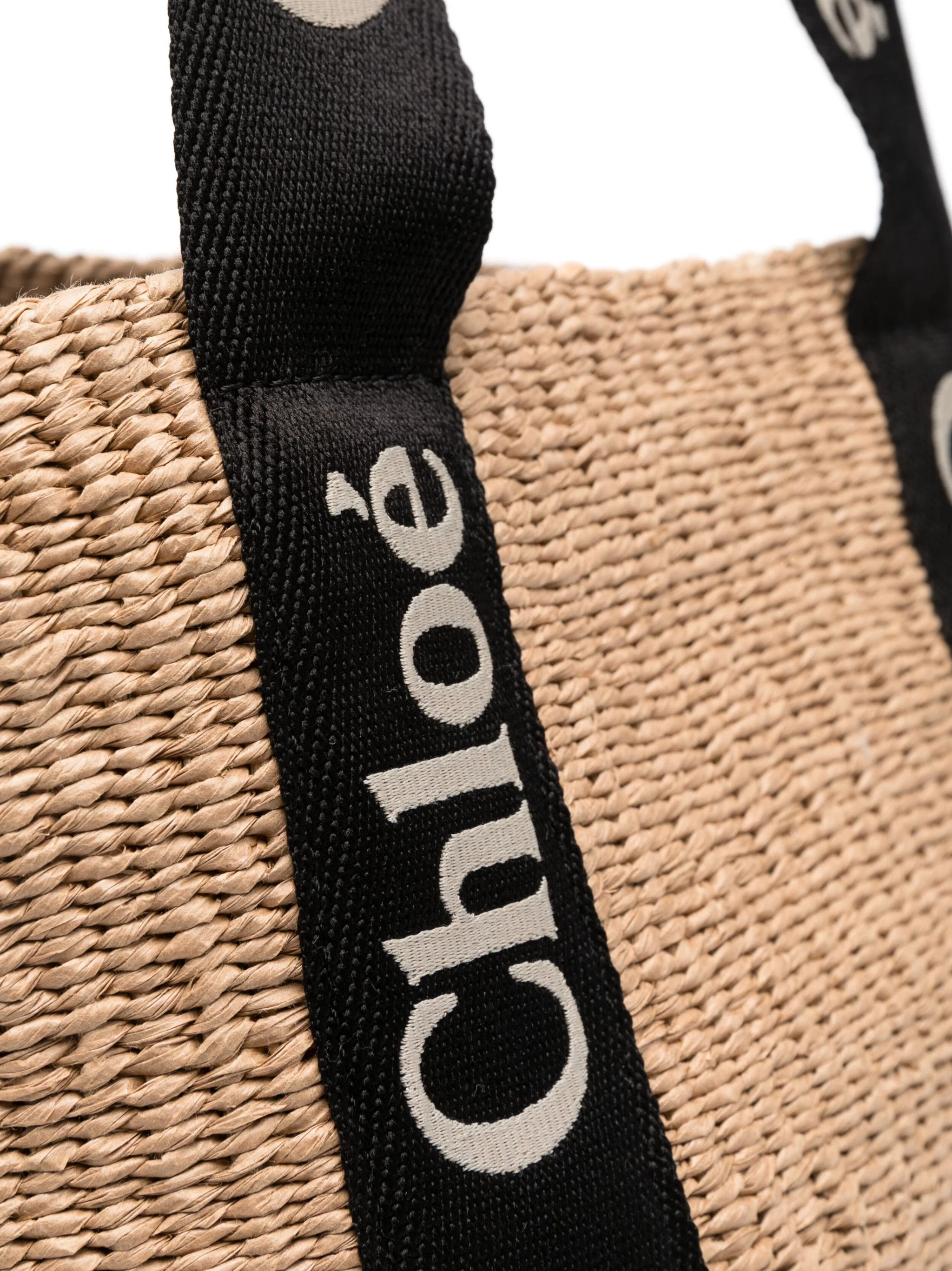 Chloé TheRGE Logo-Strap Mini Tote Handbag - Image 4