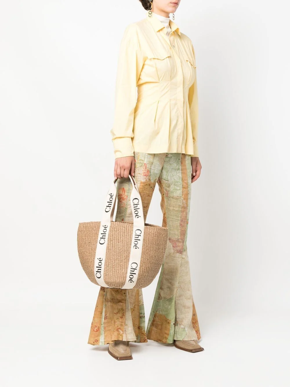 Chloé Woodand TheRGE Mini Basket - Image 2