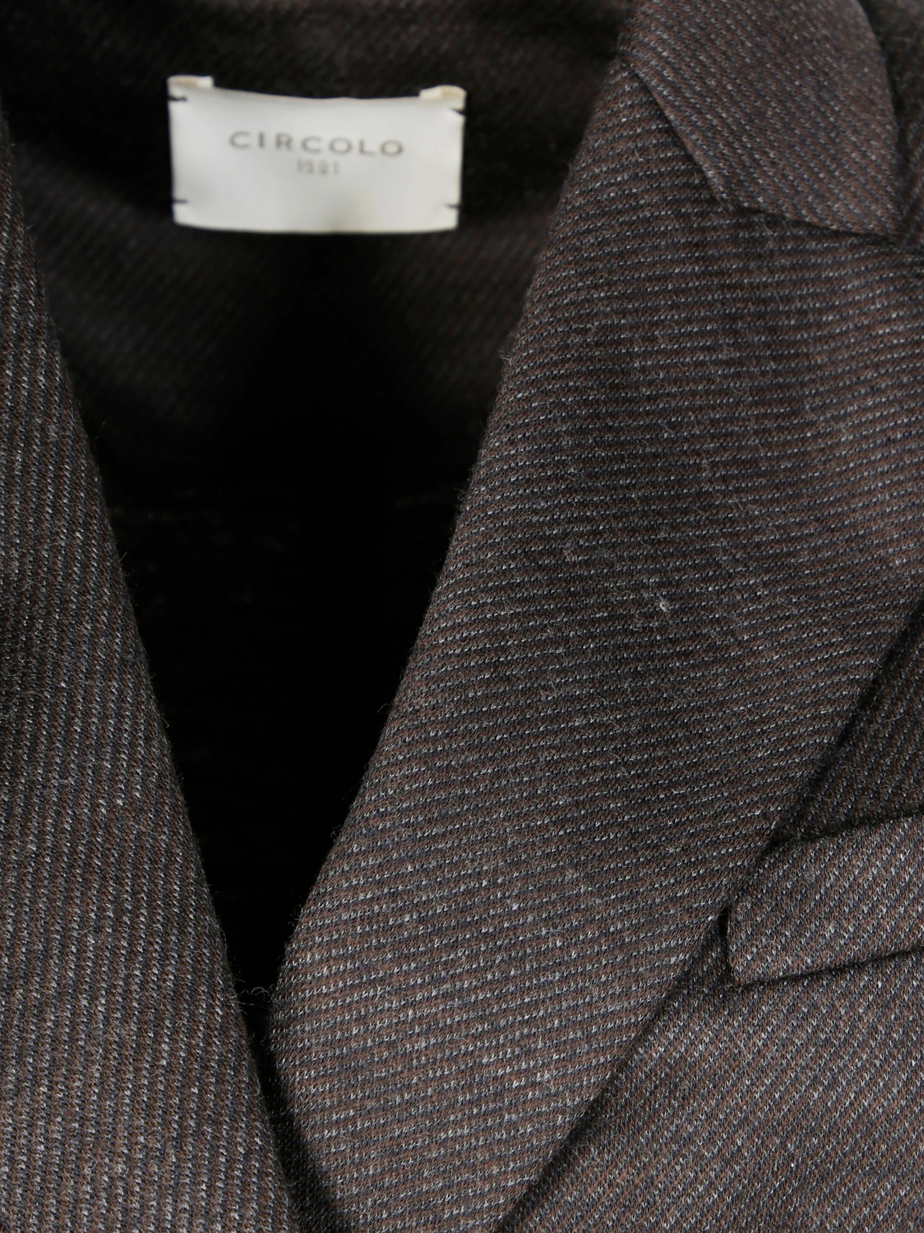 Circolo Double-Breasted Wool Jacket for Women - Image 3