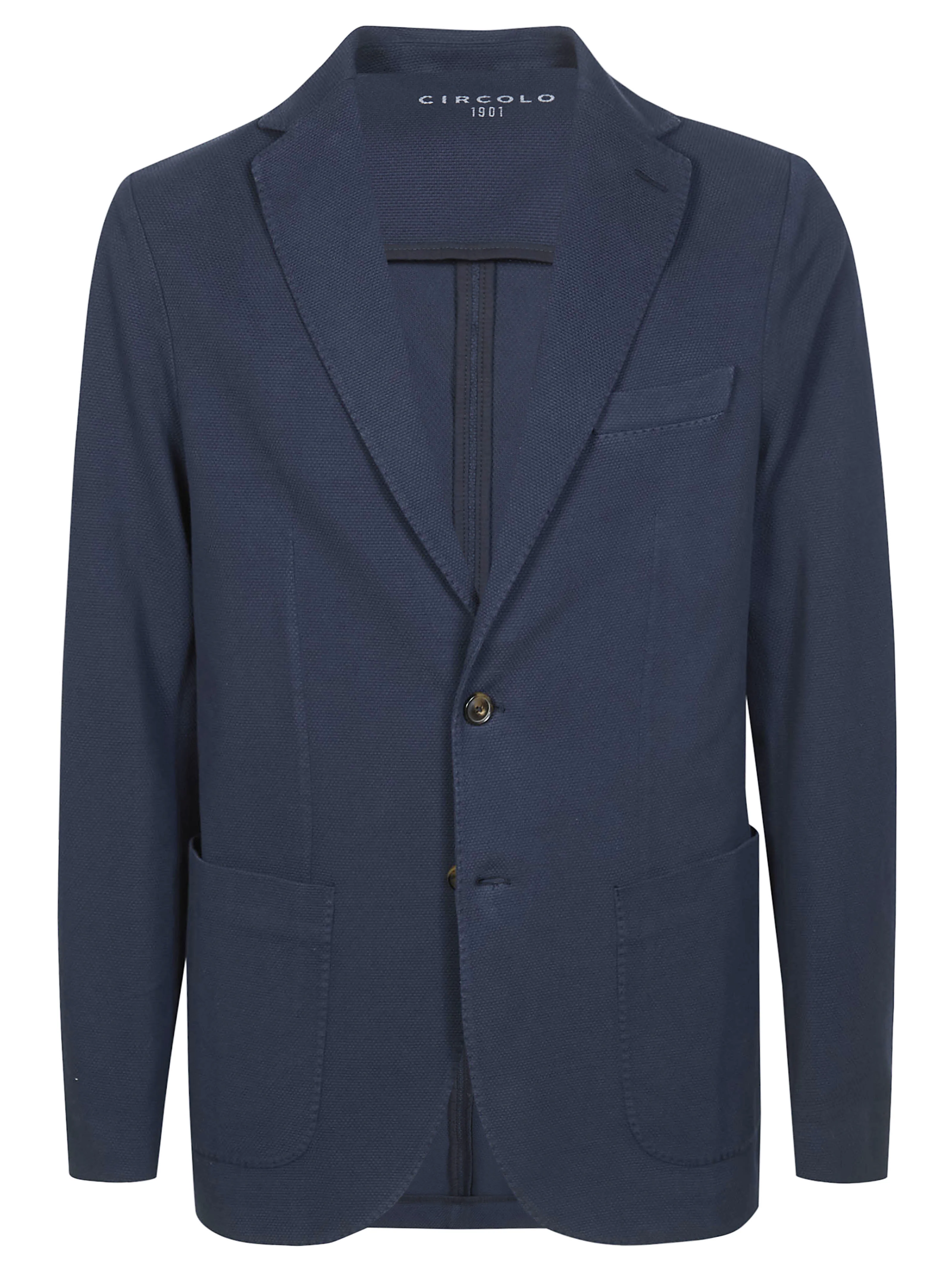 Circolo Patch-pocket Blazer