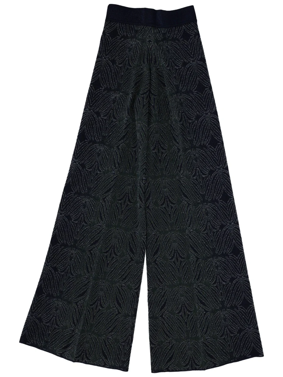 CIRCUS HOTEL Floral Wide-leg Trousers - Image 2