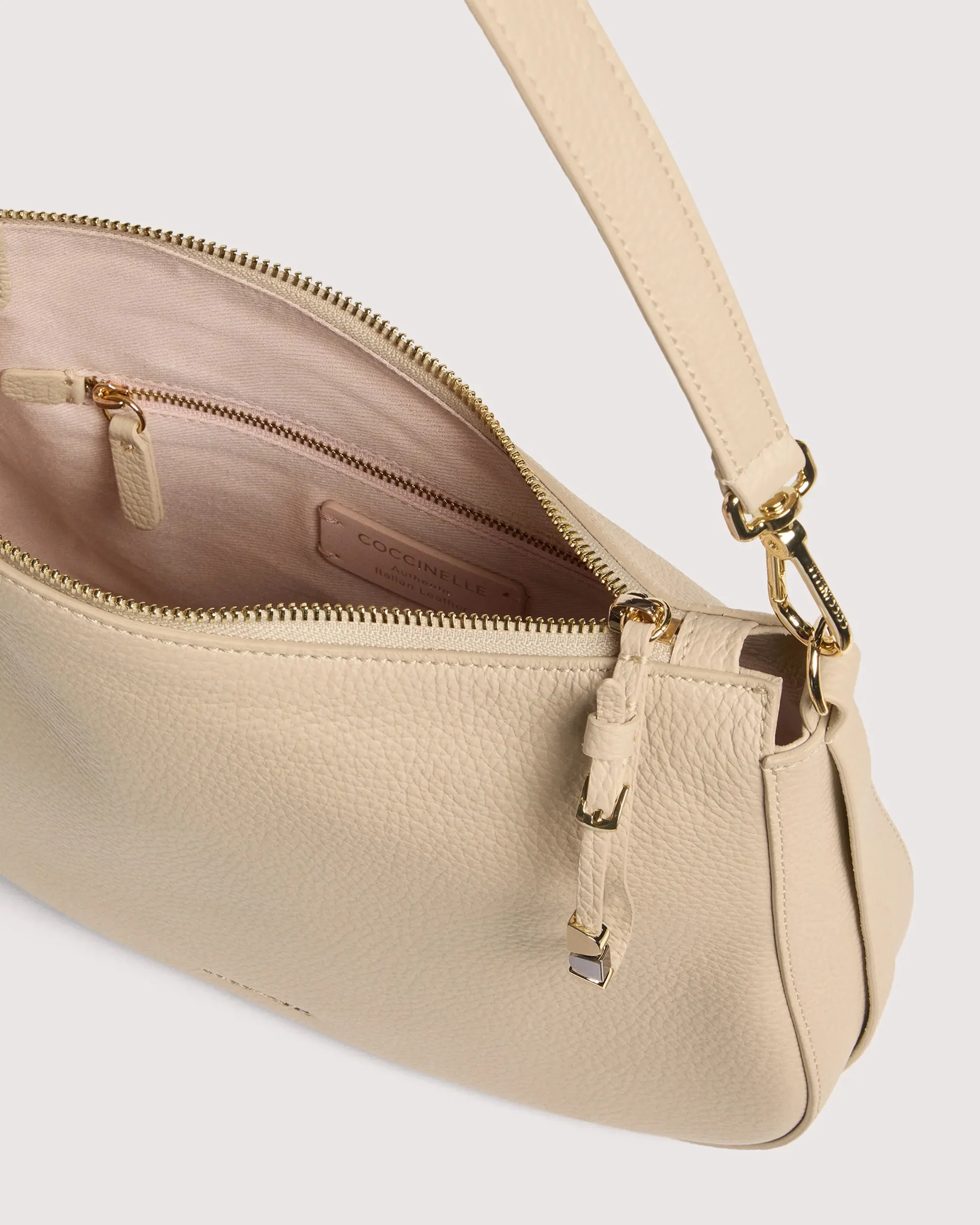 Coccinelle Mini Chic Leather Bag - Image 3