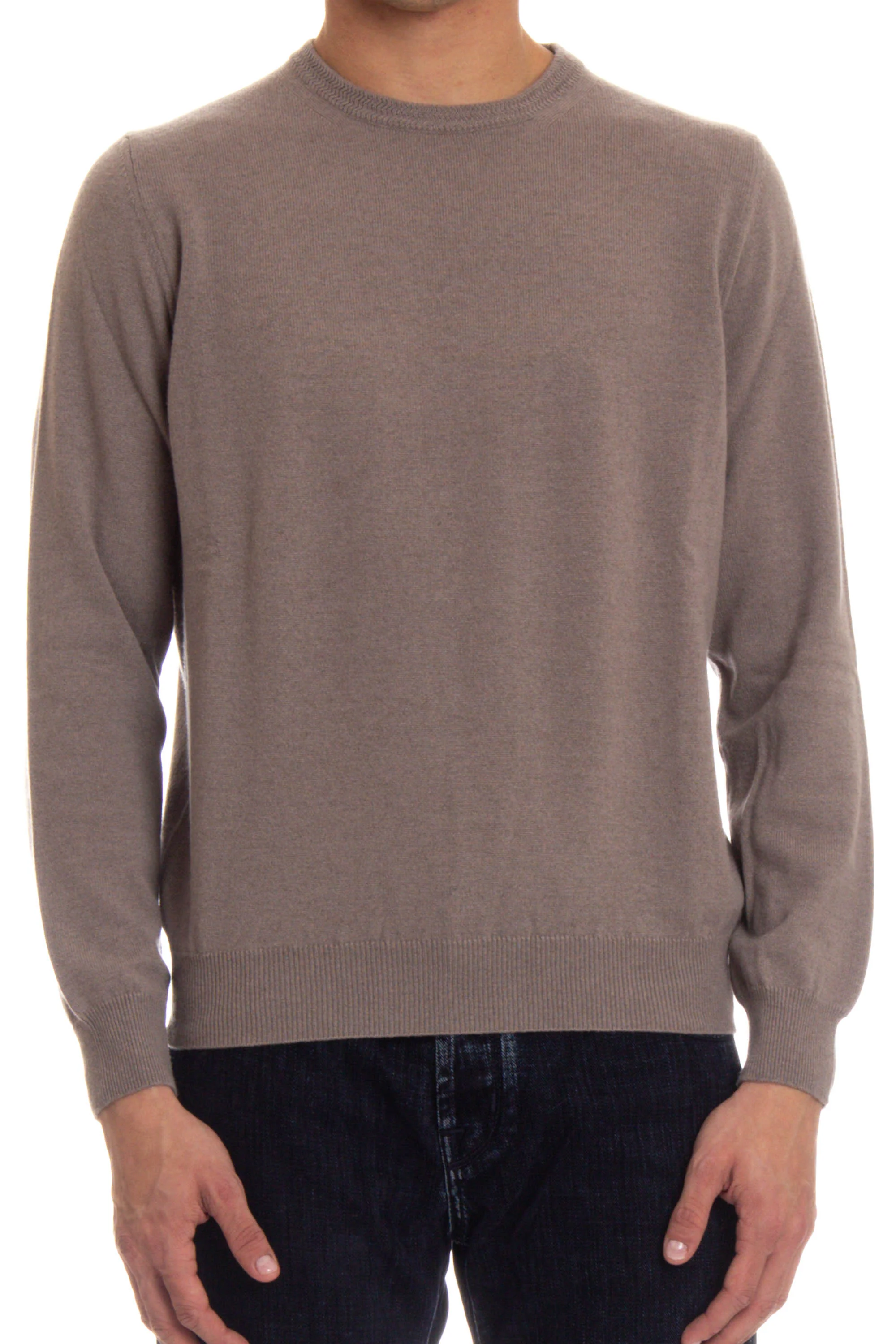 Colombo Dove Grey Sweater for Men - Fall/Winter 2024 Collection - Image 4