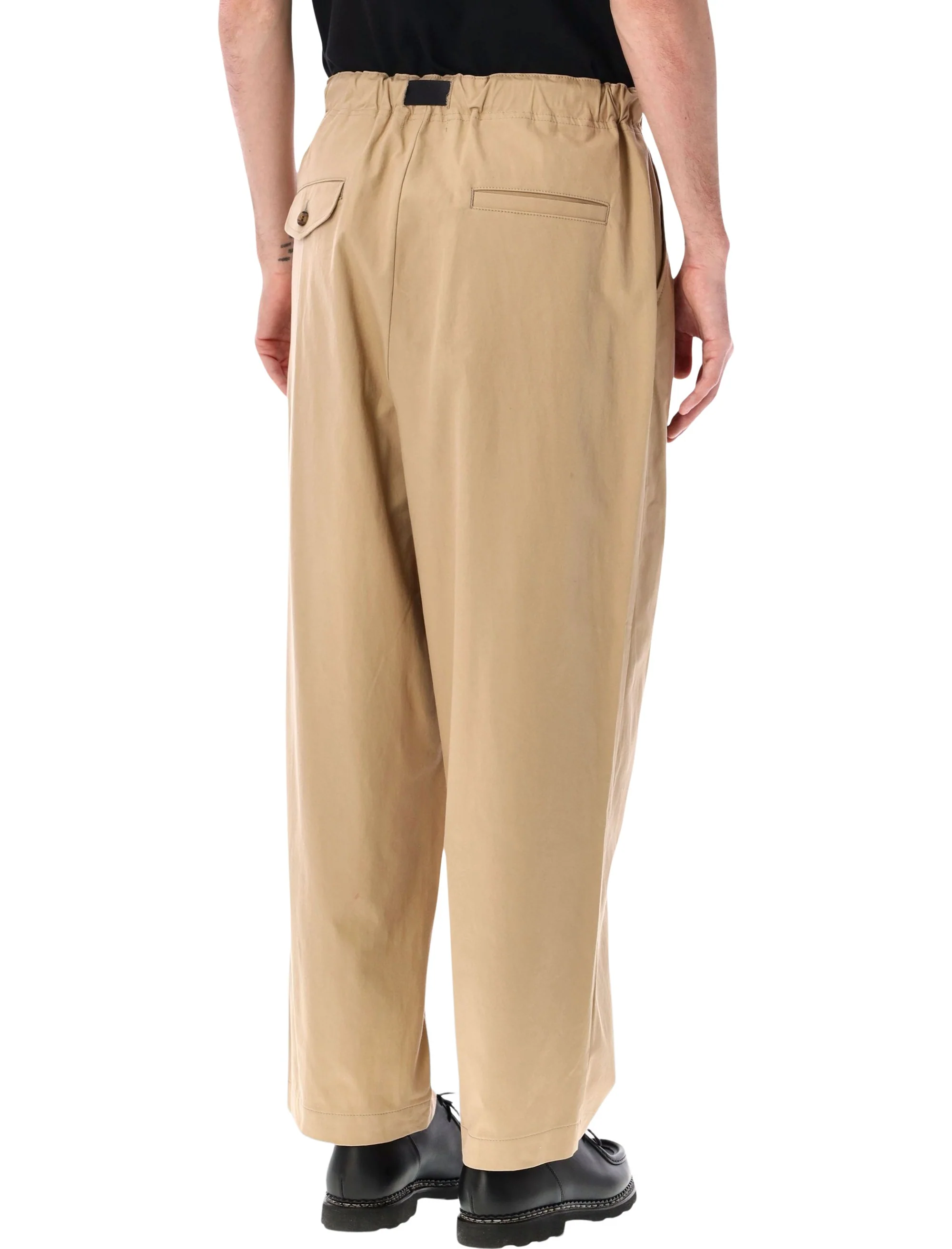 Comme Des Garcons Homme Relaxed Wide-Leg Trousers - Image 2