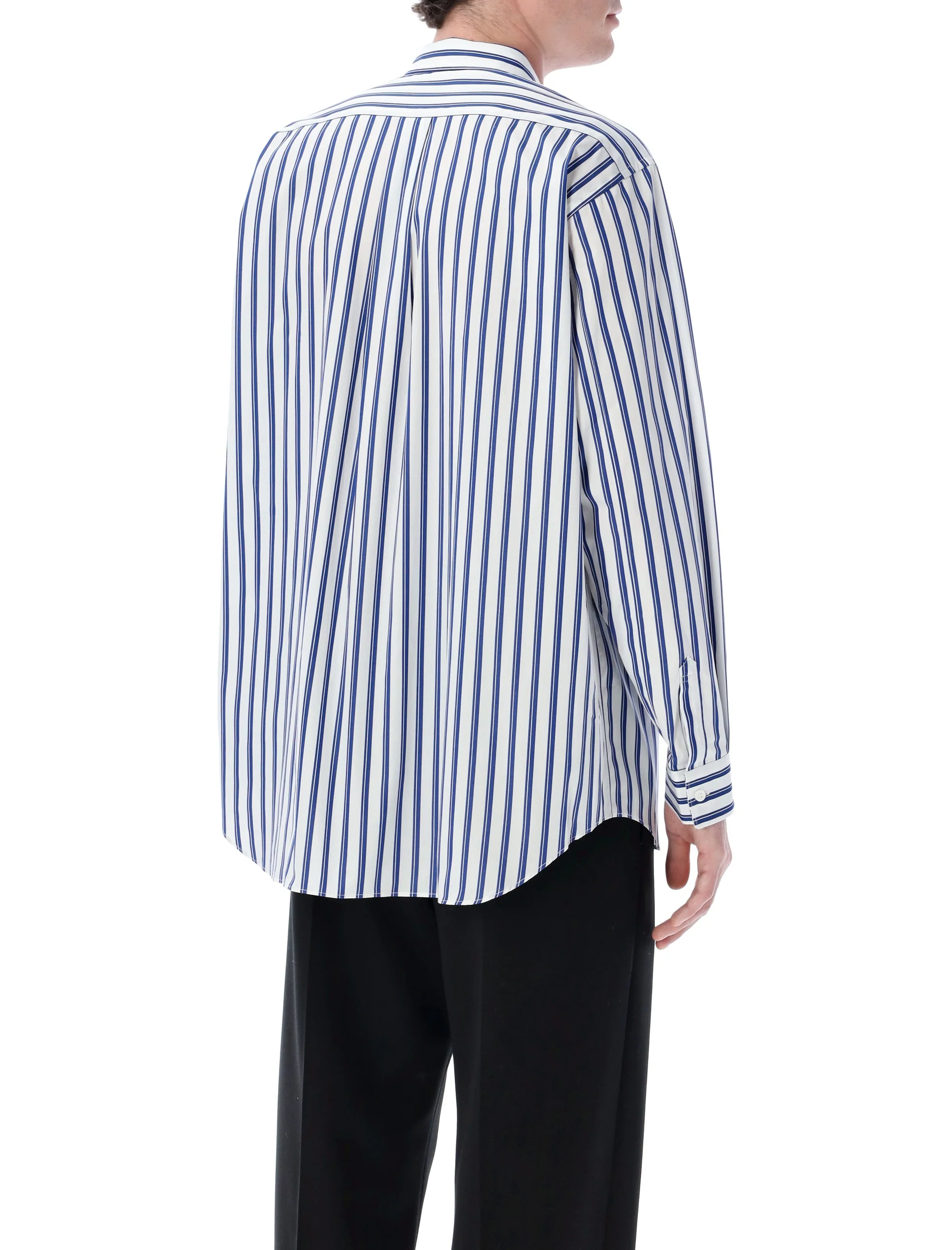 Comme Des Garcons Refined Cotton Shirt - Size L - Image 2