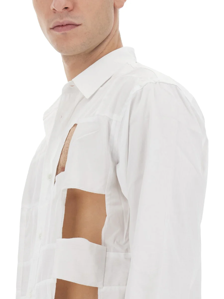 COMME DES GARCONS SHIRT Cut-out Shirt - Image 4