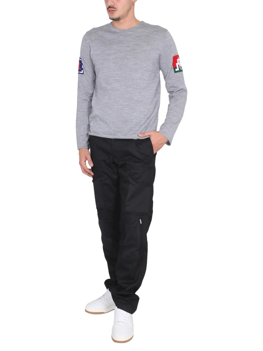 COMME DES GARCONS SHIRT Invader Graphic Knit - Image 2
