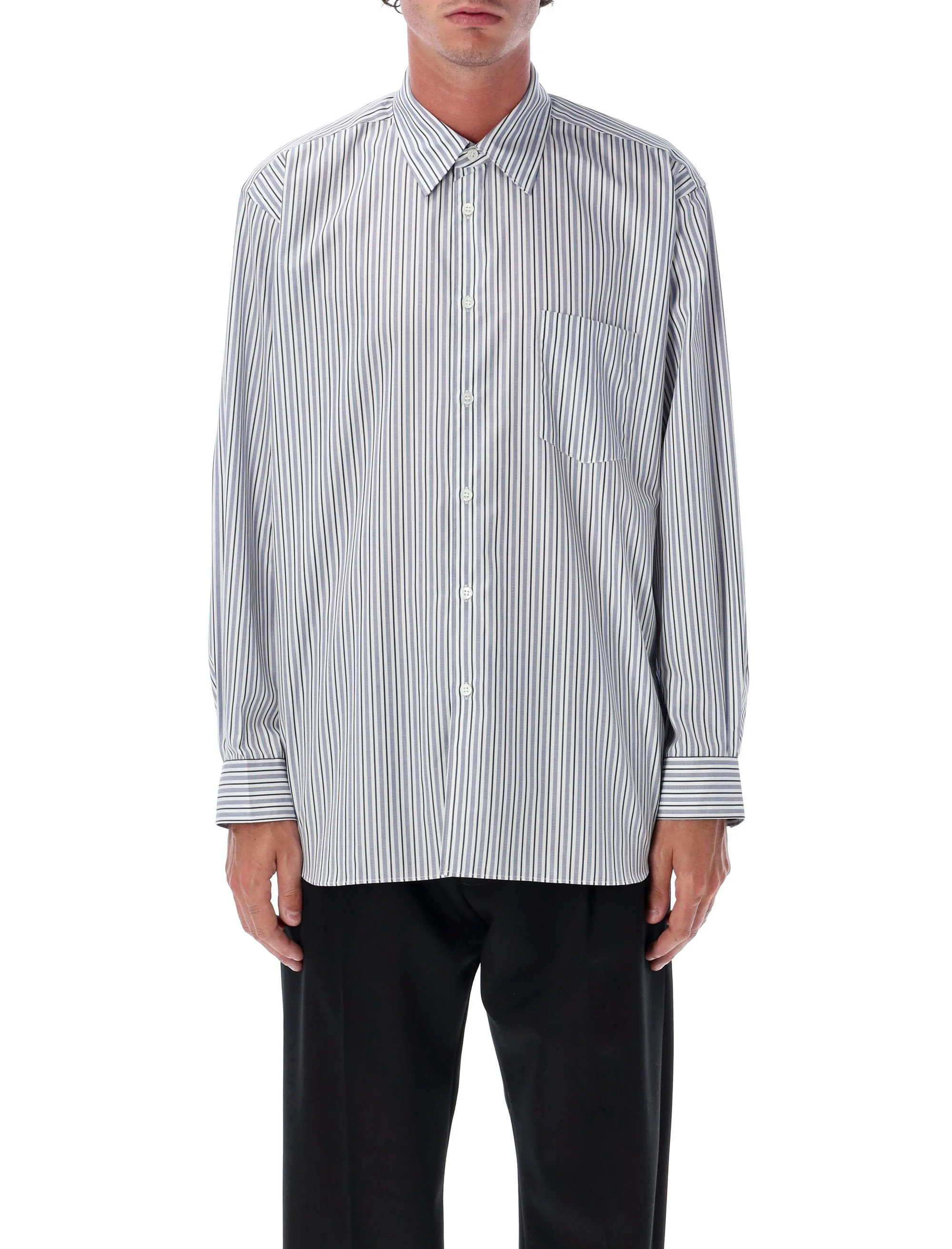 Comme des Garcons Stripe Long-sleeve Shirt