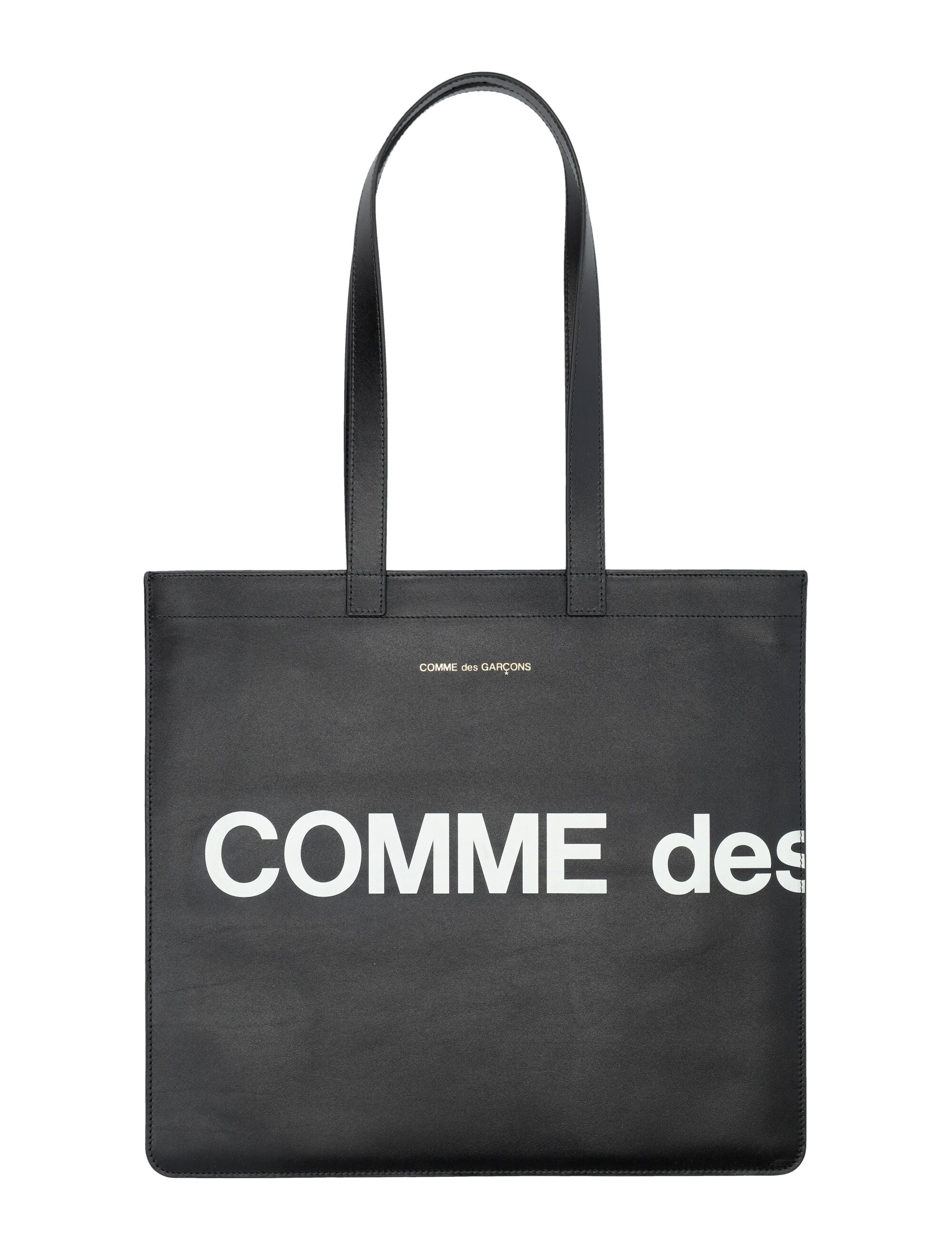 COMME DES GARCONS WALLET Logo Tote Bag