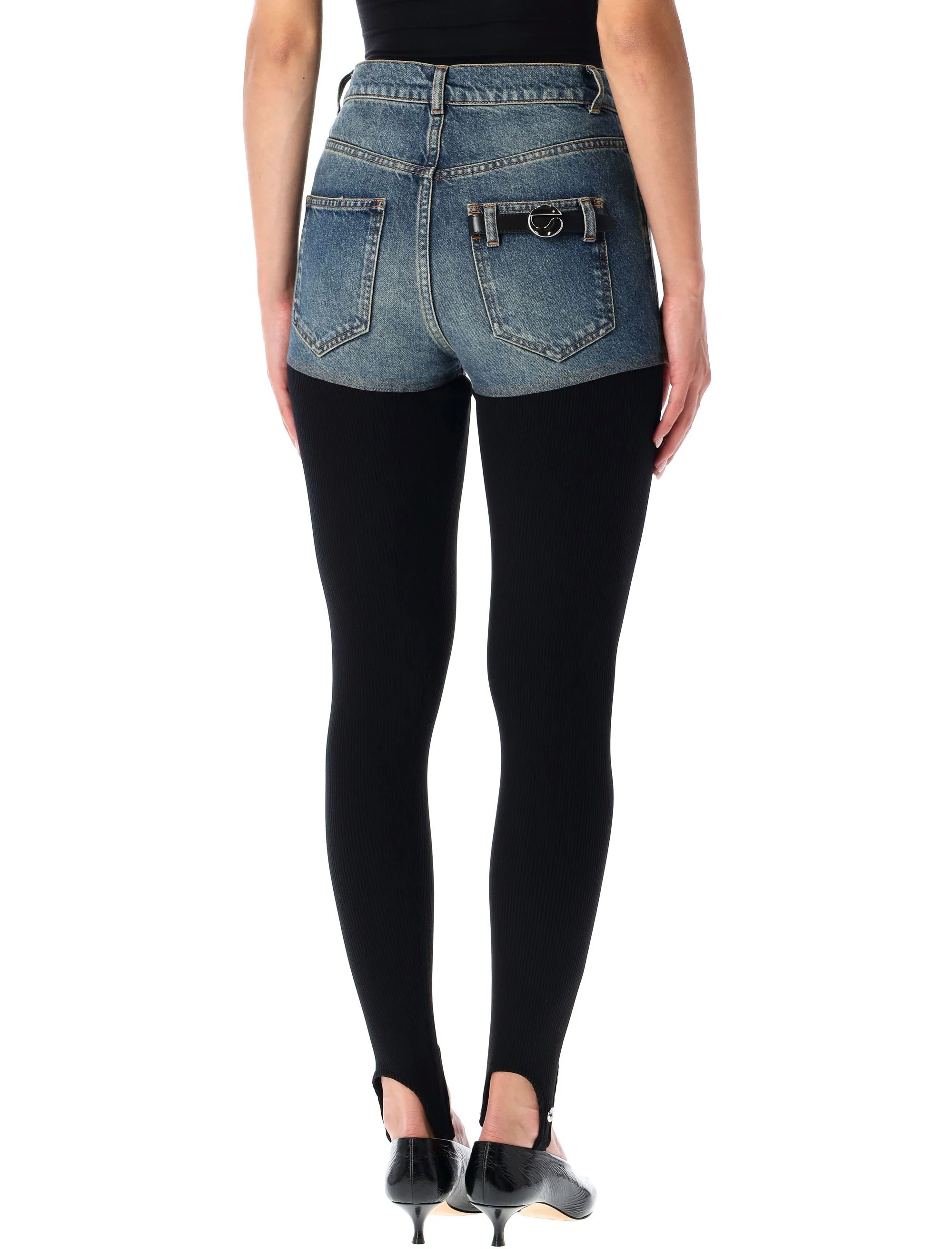 Coperni Hybrid Rib Denim Pants - Image 2