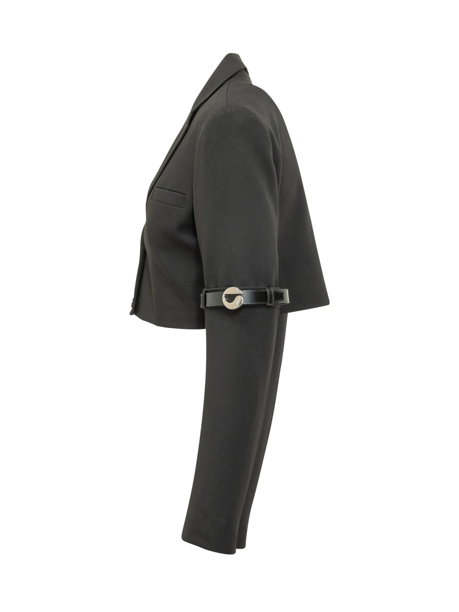 Coperni Mini Hybrid Short Jacket with Sleeve Straps - Image 3