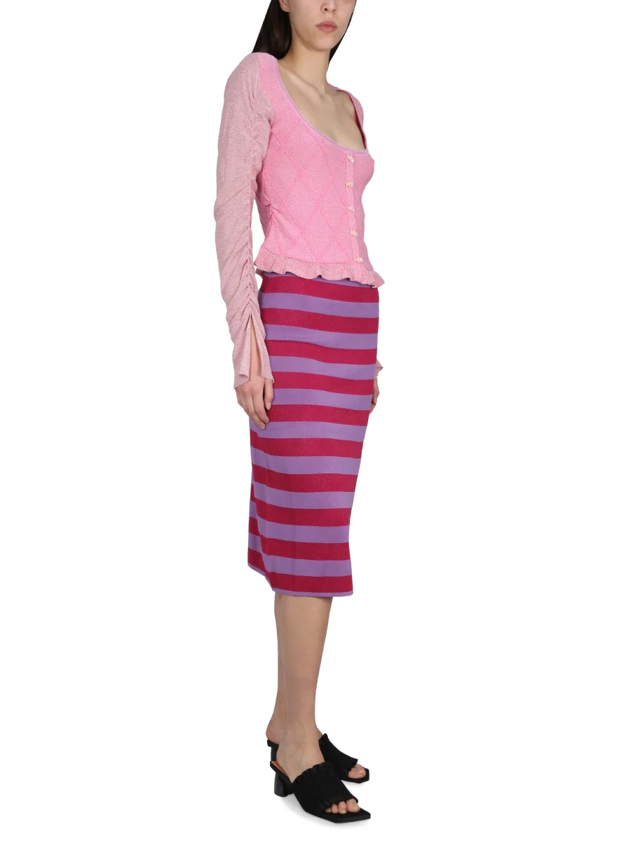 CORMIO Cardigan with Ruffled Sleeve - Image 6