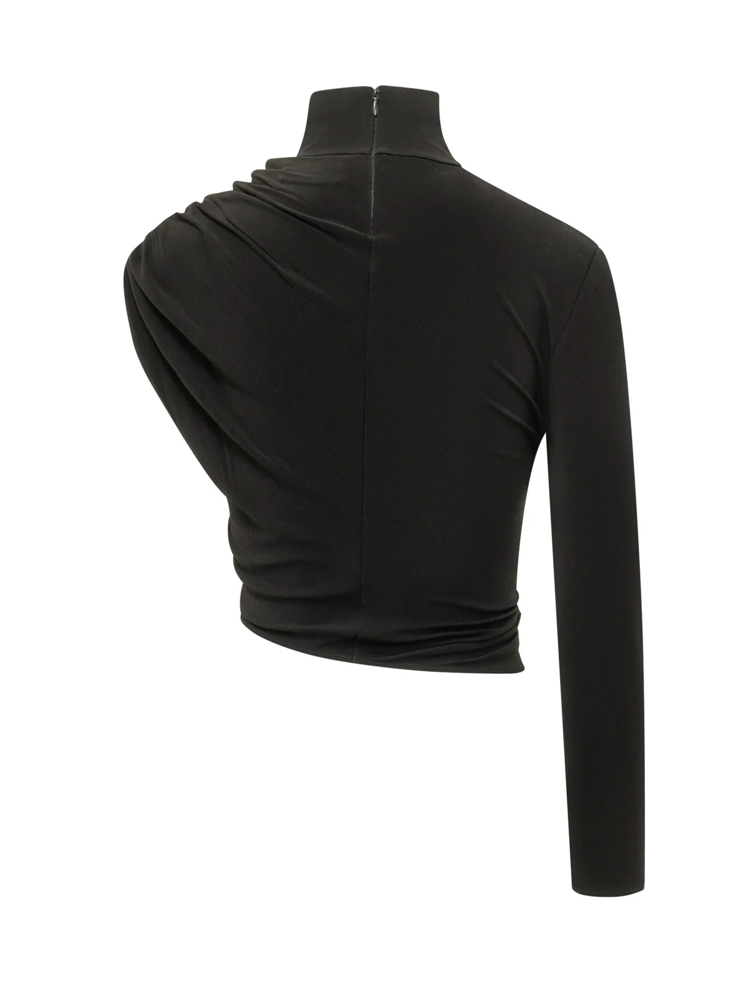Courreges Asymmetrical Draped Top - Image 2