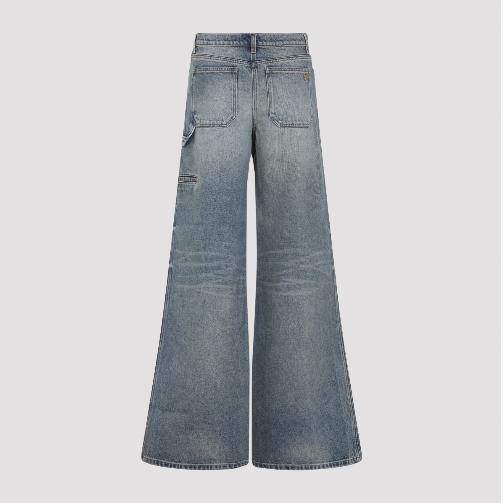 Courreges Baggy Hammer Jeans - Women's Loose Fit - Image 4