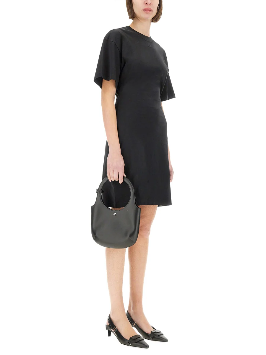 Courreges Chic Cotton Mini Dress - Image 2