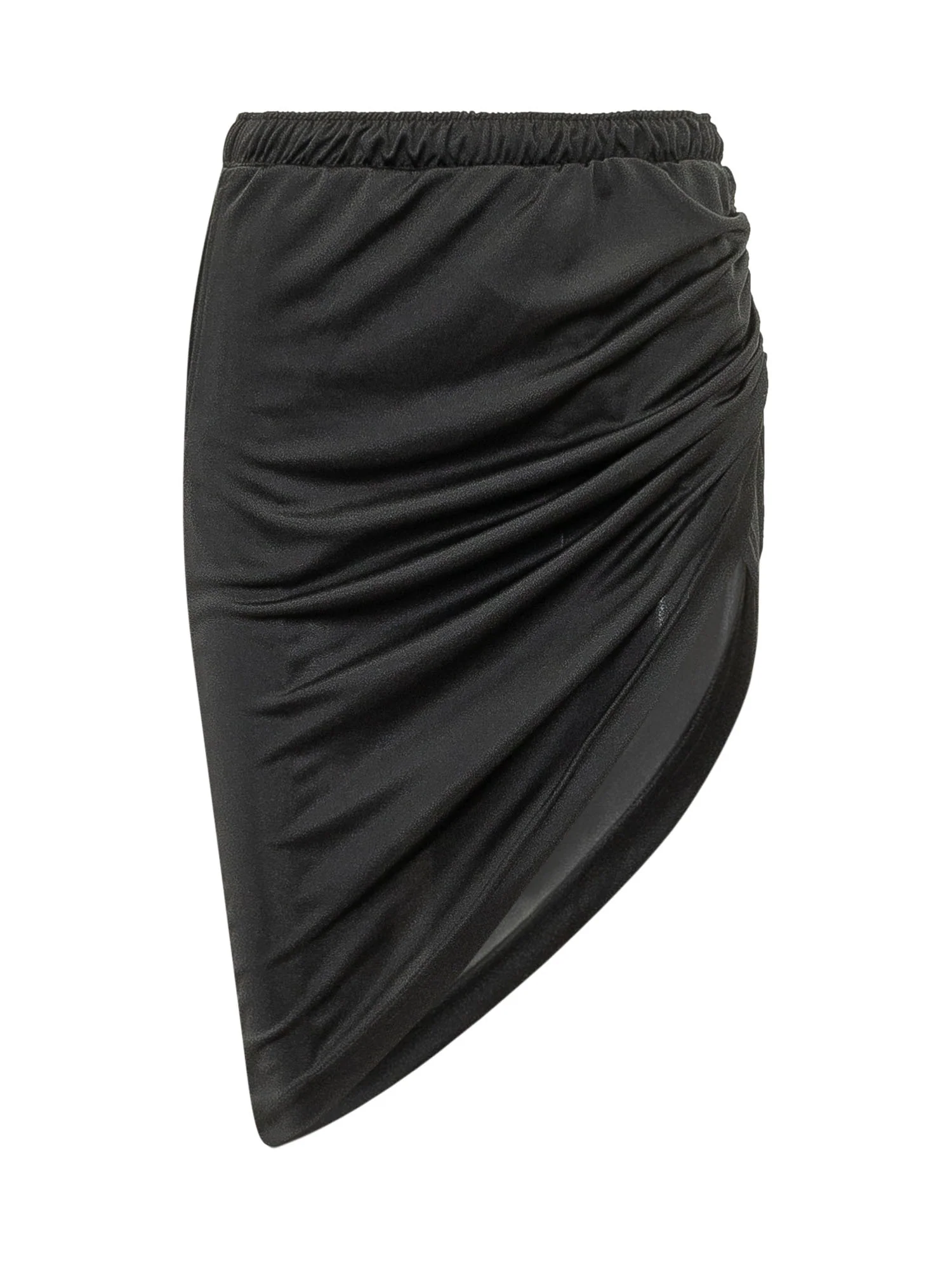 Courreges Draped Mini Skirt with Elegant Waist Detail