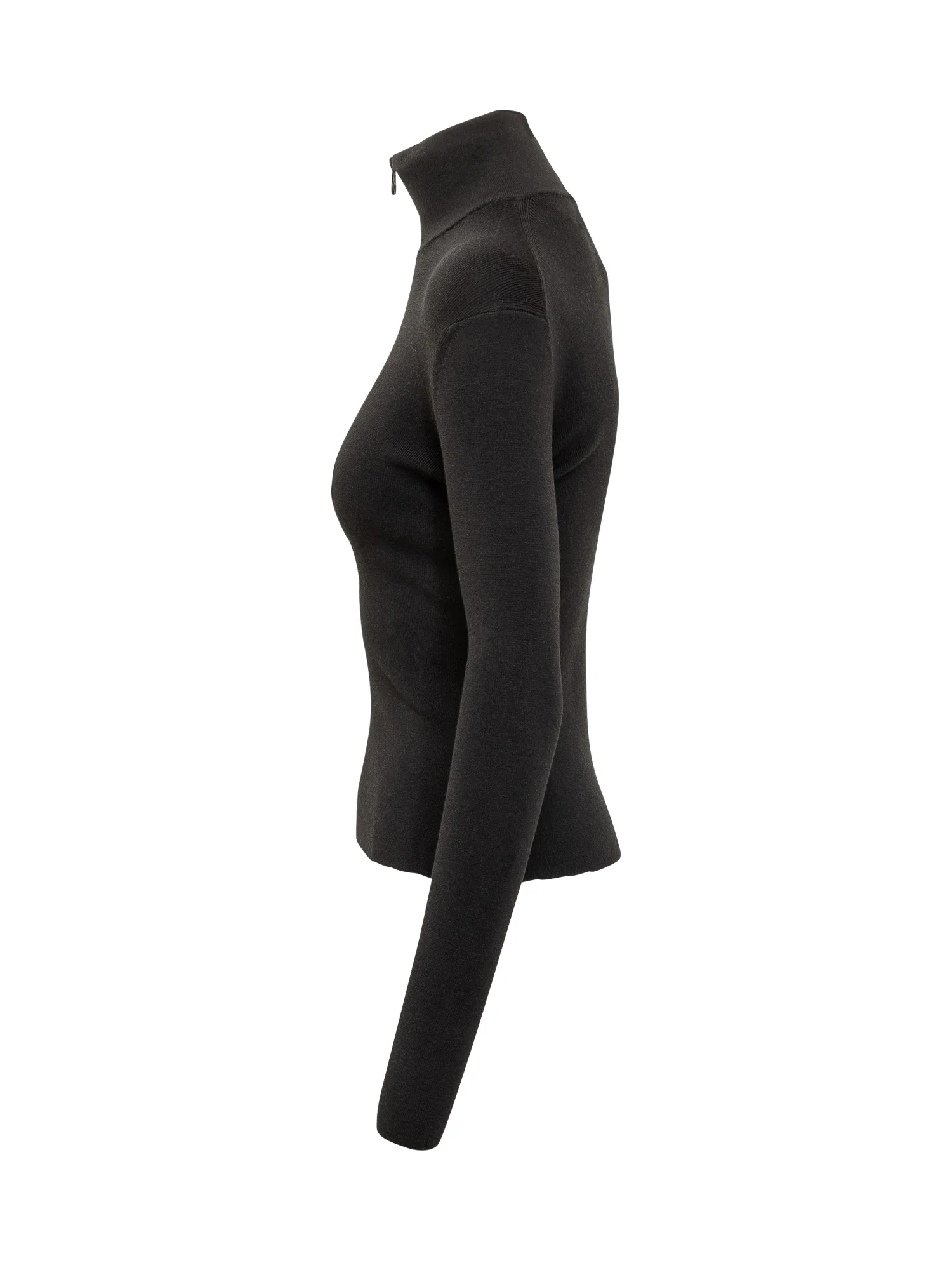 Courreges High Neck Merino Wool Sweater - Image 3