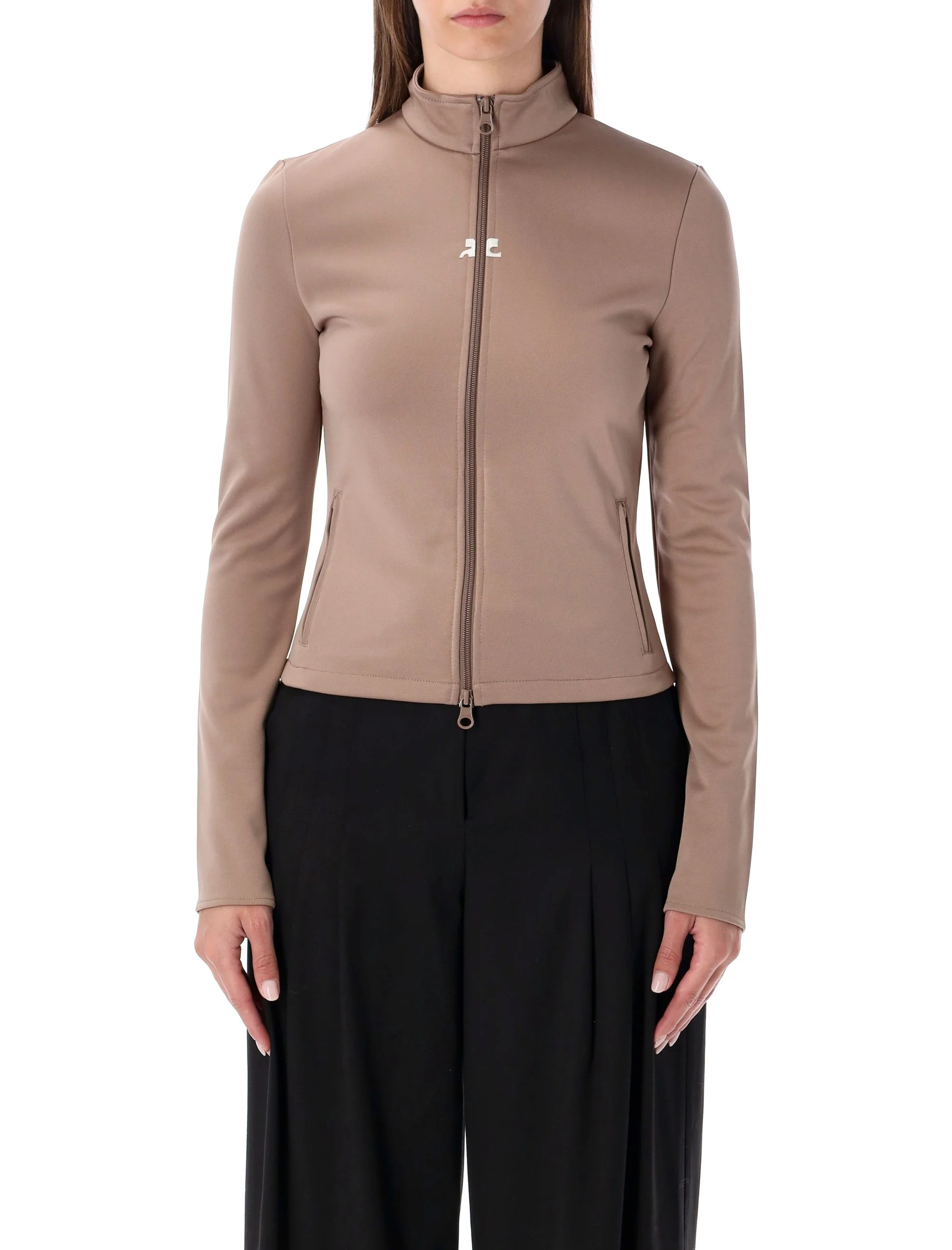 Courrèges Jersey Zip Jacket