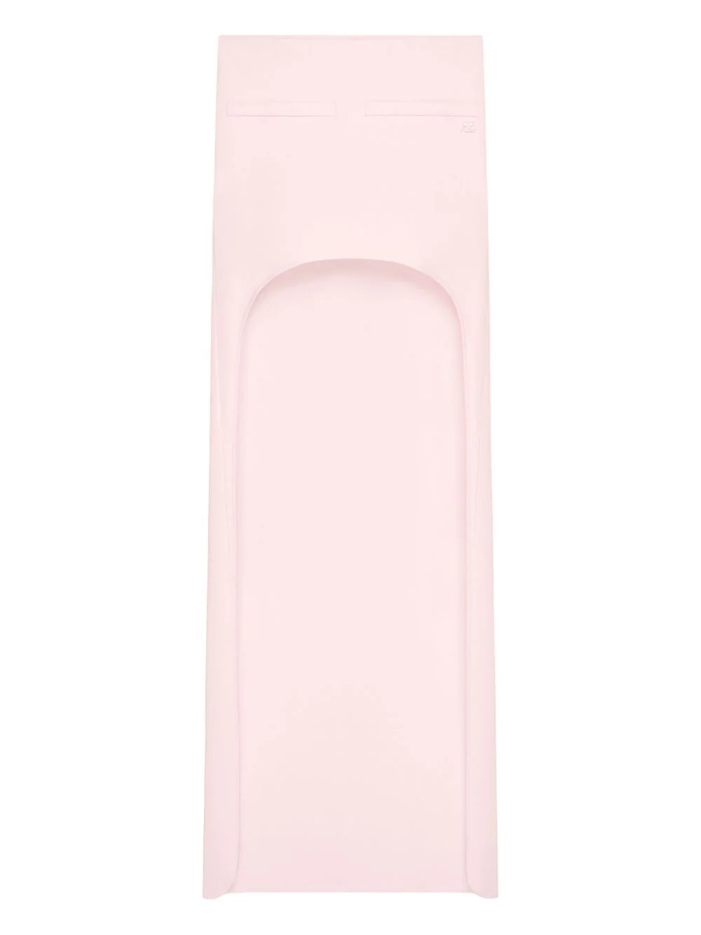 Courrèges Logo Detail Flap Pocket Skirt - Mini