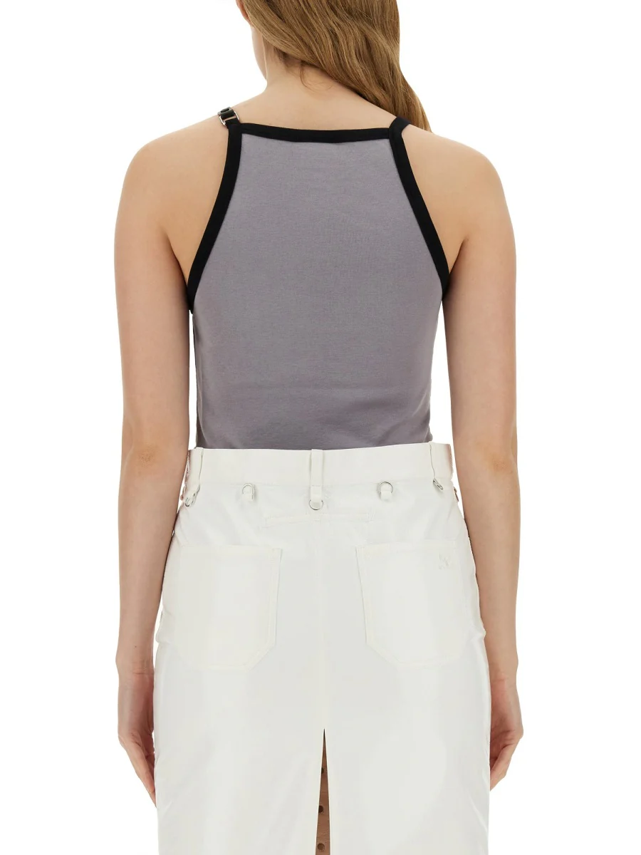 COURREGES Logo Tank Top - Image 4