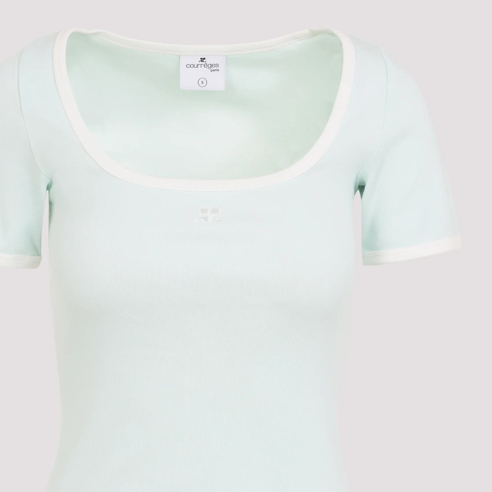 Courreges Mini Contrast Dress - Image 5
