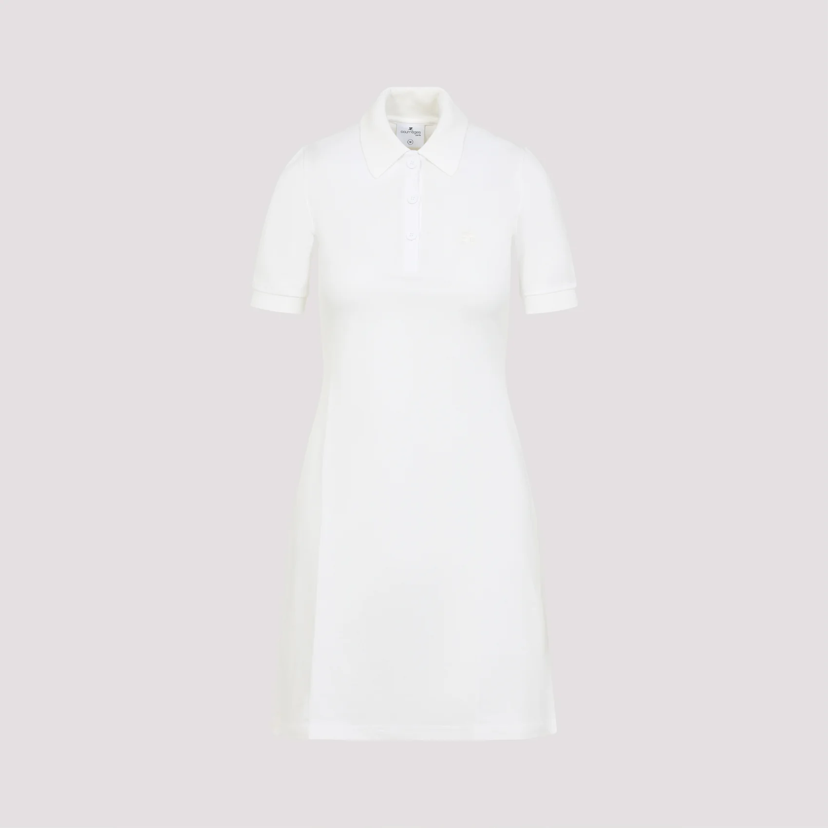Courrèges Mini Piqué Polo Dress - Image 3