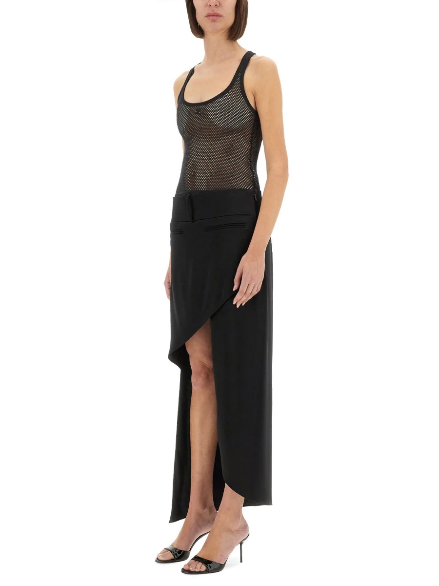 COURREGES PRINTED MESH TANK TOP - Image 2