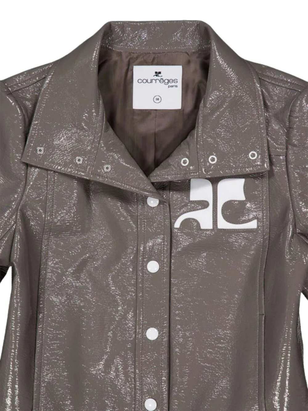 Courrèges REEDITION VINYL JACKET - Image 4