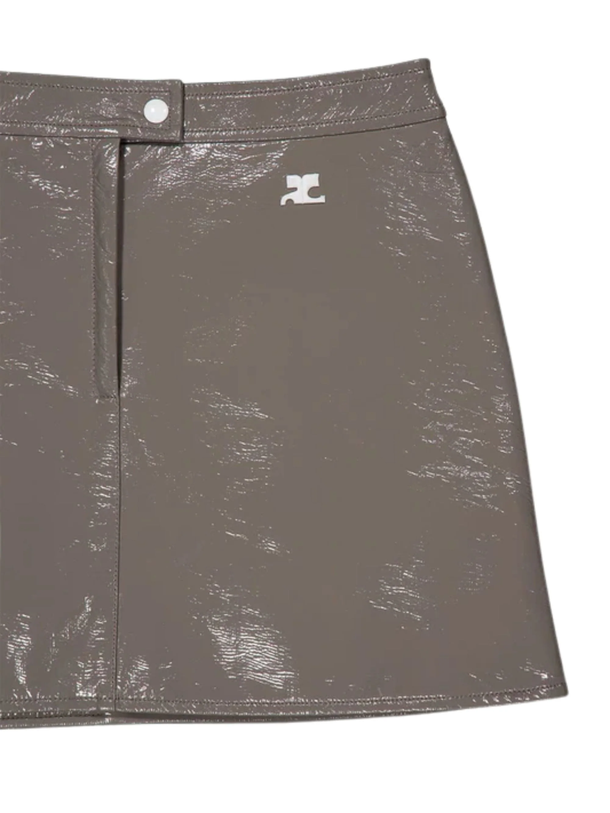 Courrèges Reedition Vinyl Miniskirt - Image 5