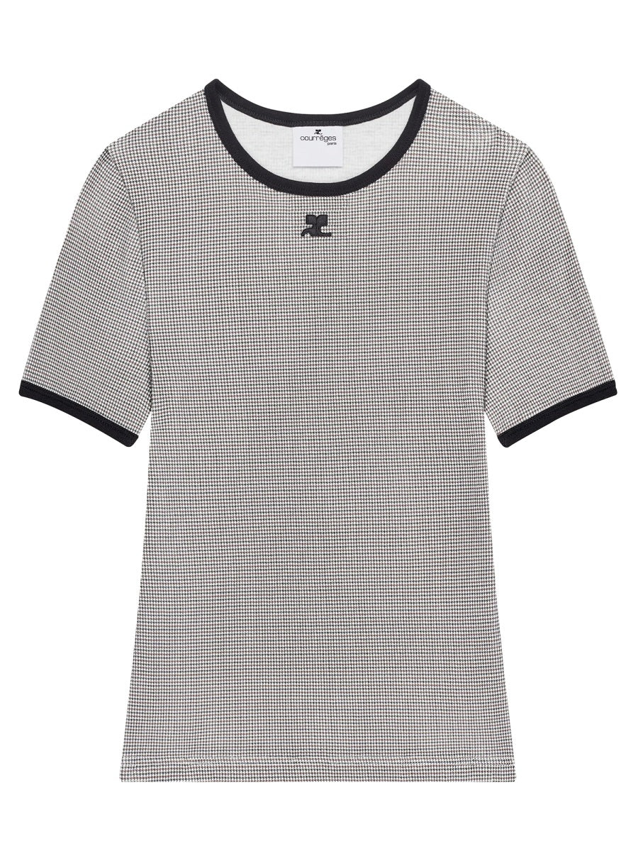 COURREGES Signature Contrast T-Shirt