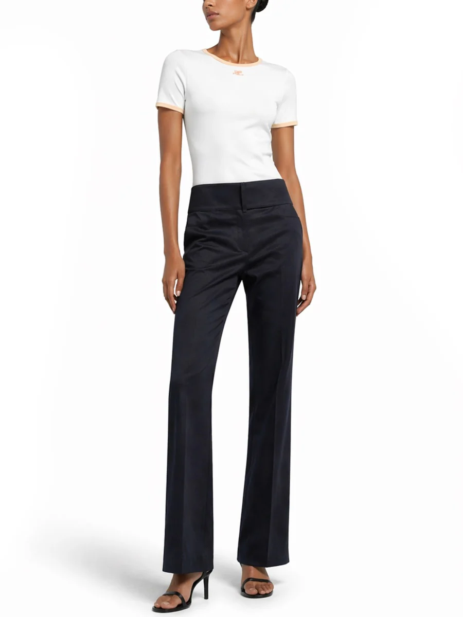COURREGES Signature Short Sleeve T-Shirt - Image 2