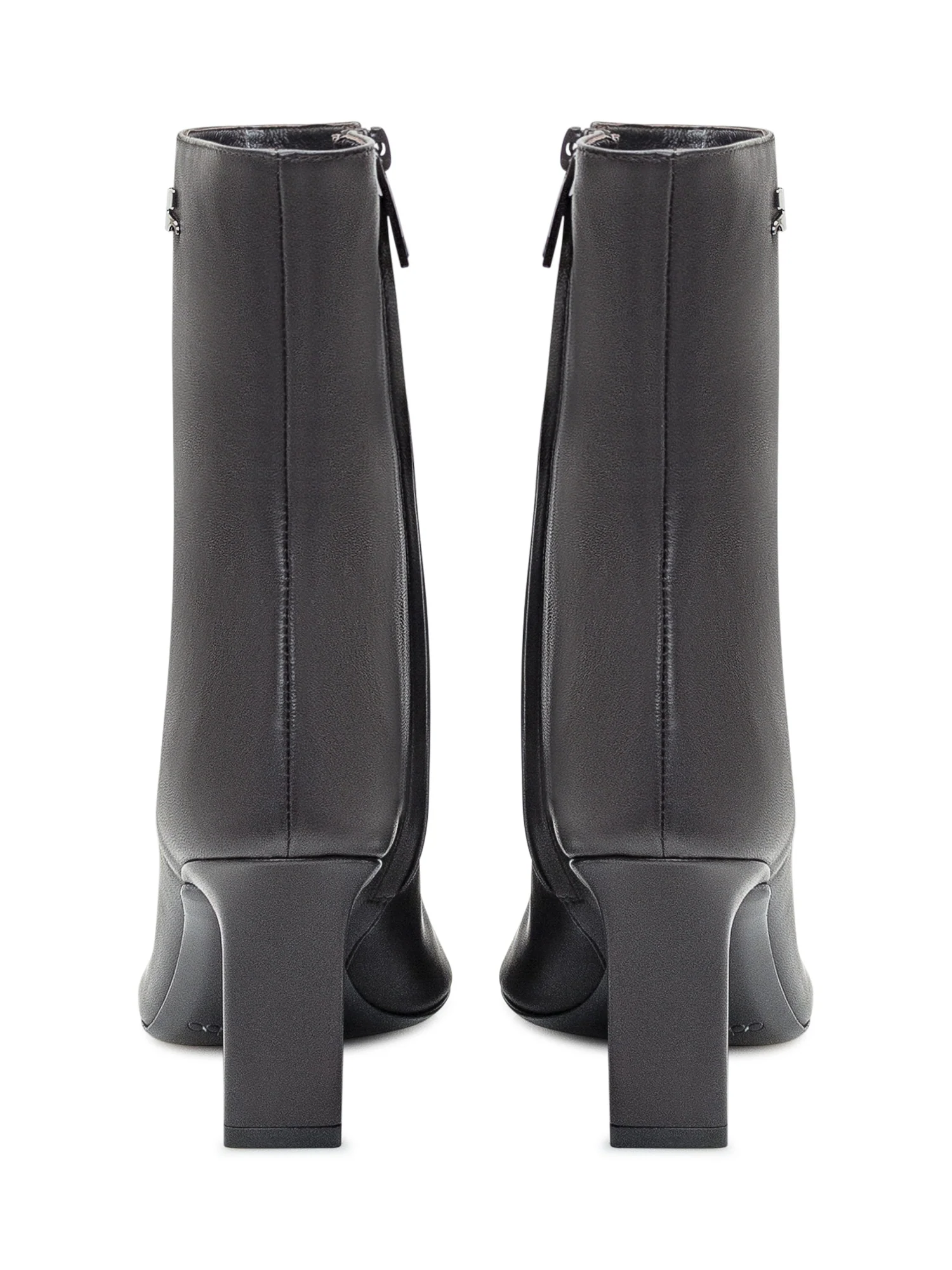 Courreges Square Toe 80 Heeled Ankle Boots - Image 3