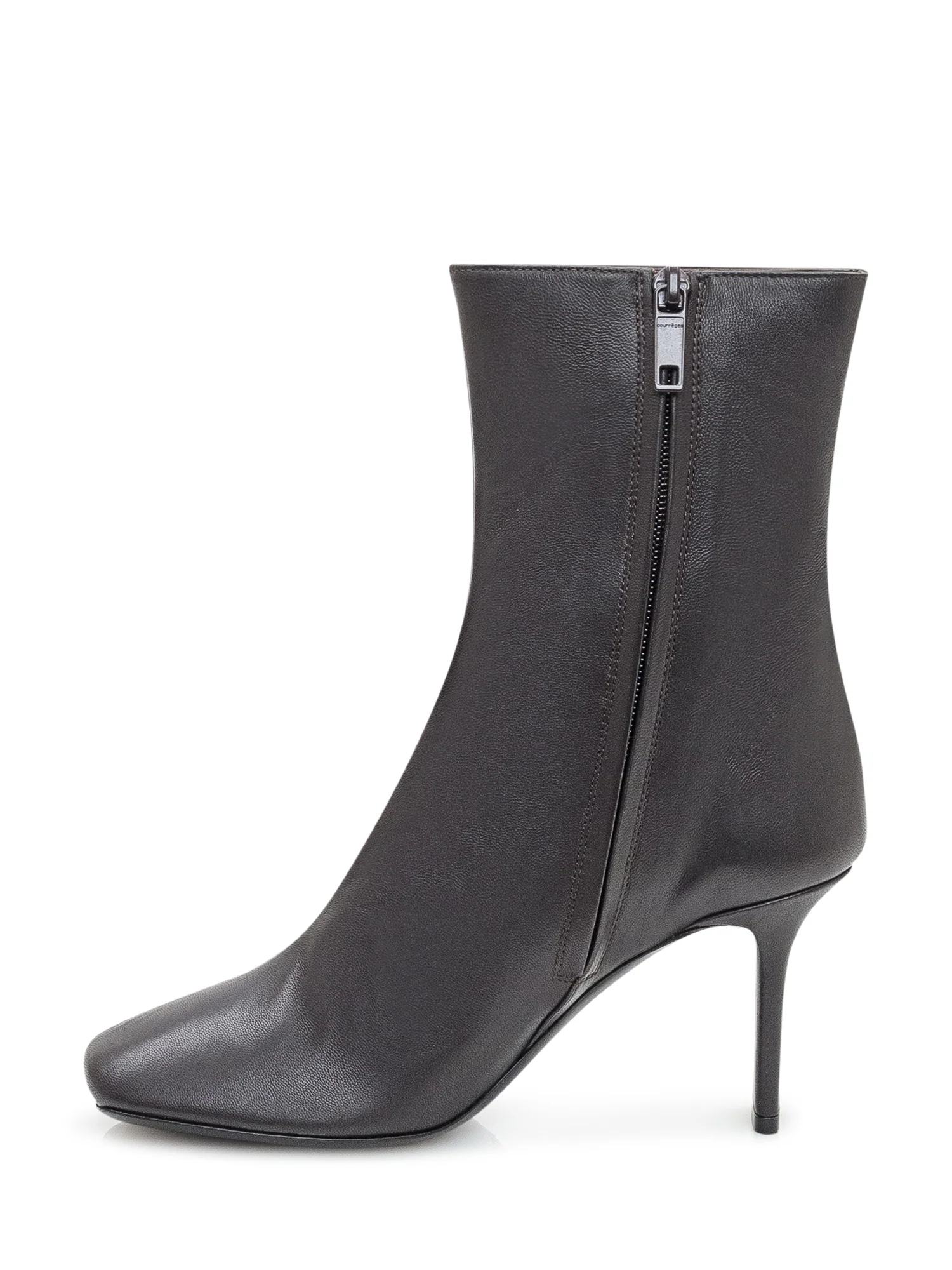 Courreges Square Toe 80 Heeled Ankle Boots - Image 4