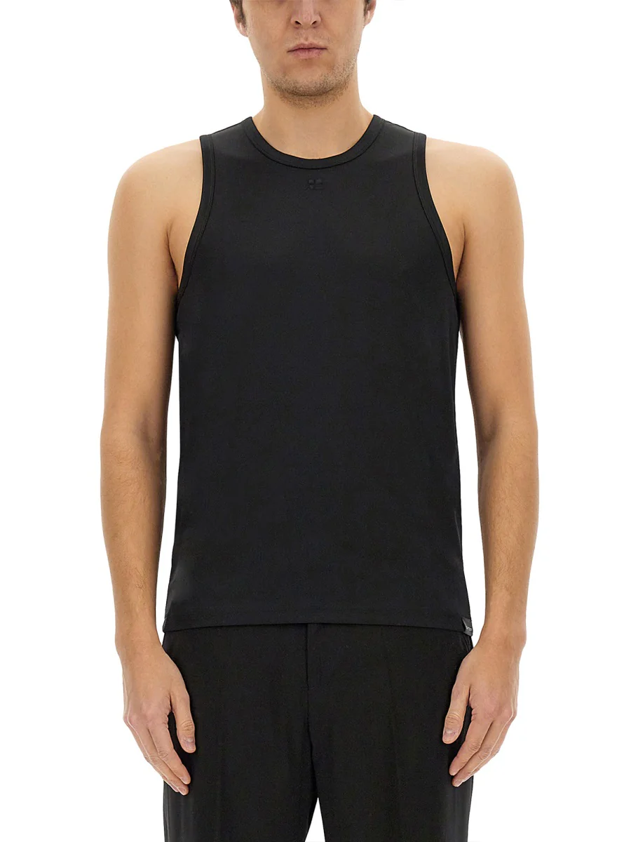 Courreges Stylish Men's Tank Top - Image 5