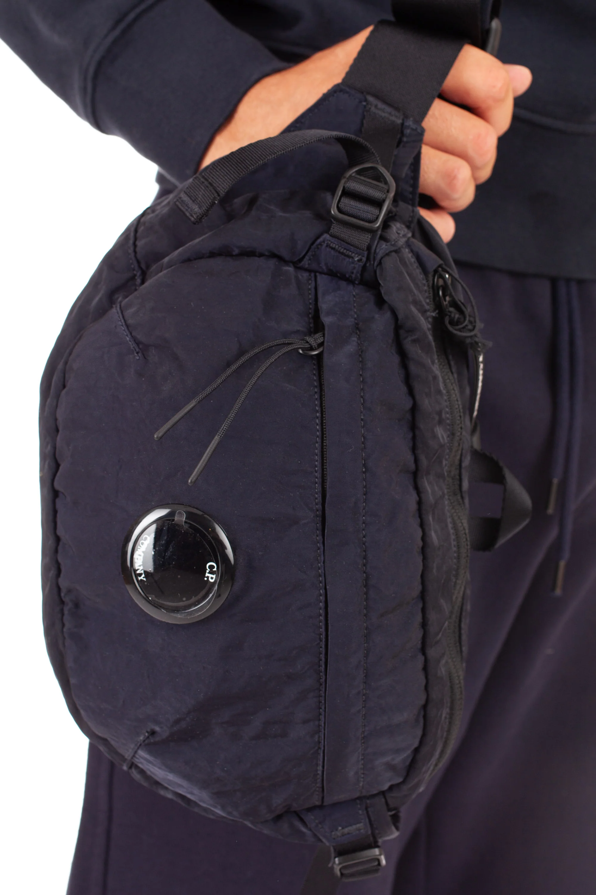 Cp Company Adjustable Waist Handbag with Lens