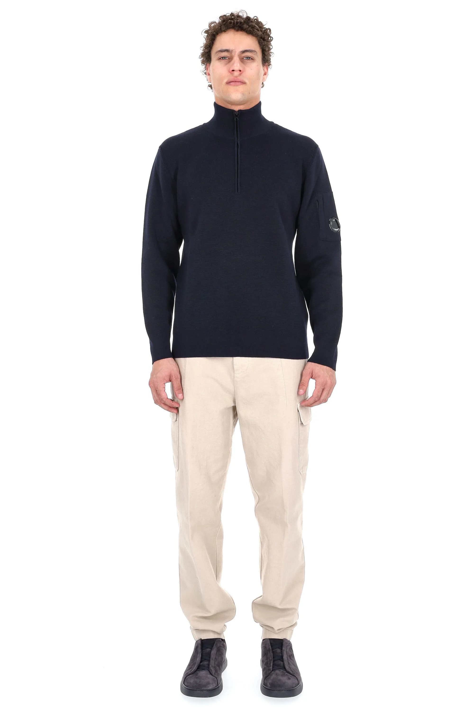 Cp Company Casual Knit Sweater for Men - FW25