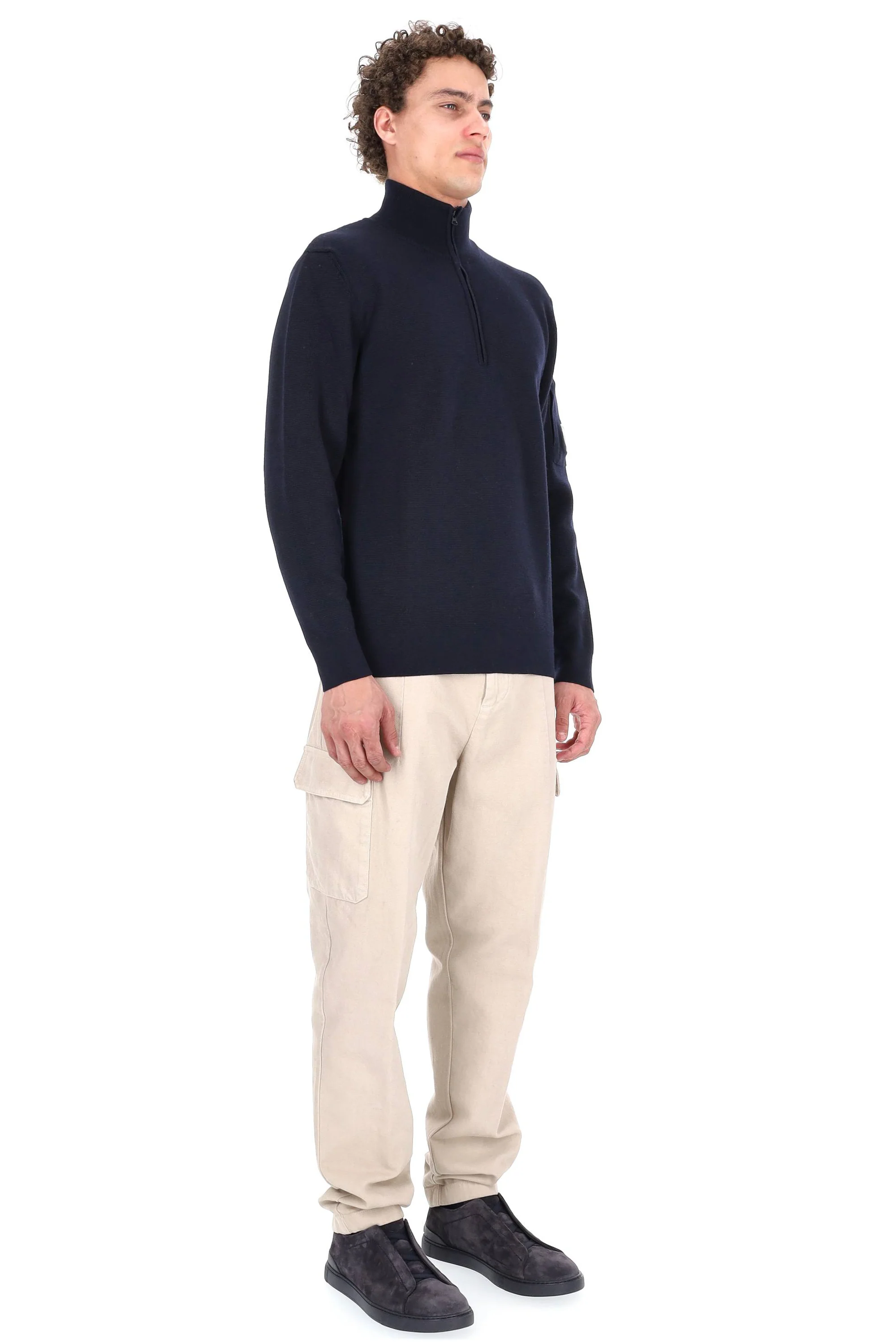 Cp Company Casual Knit Sweater for Men - FW25 - Image 2