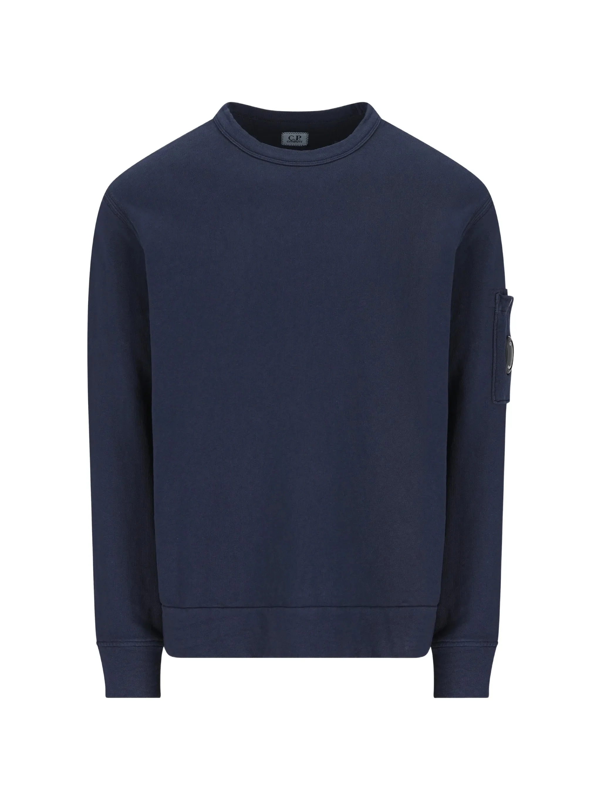 Cp Company Classic Long Sleeve Pocket Sweatshirt with Magnifying Glasses