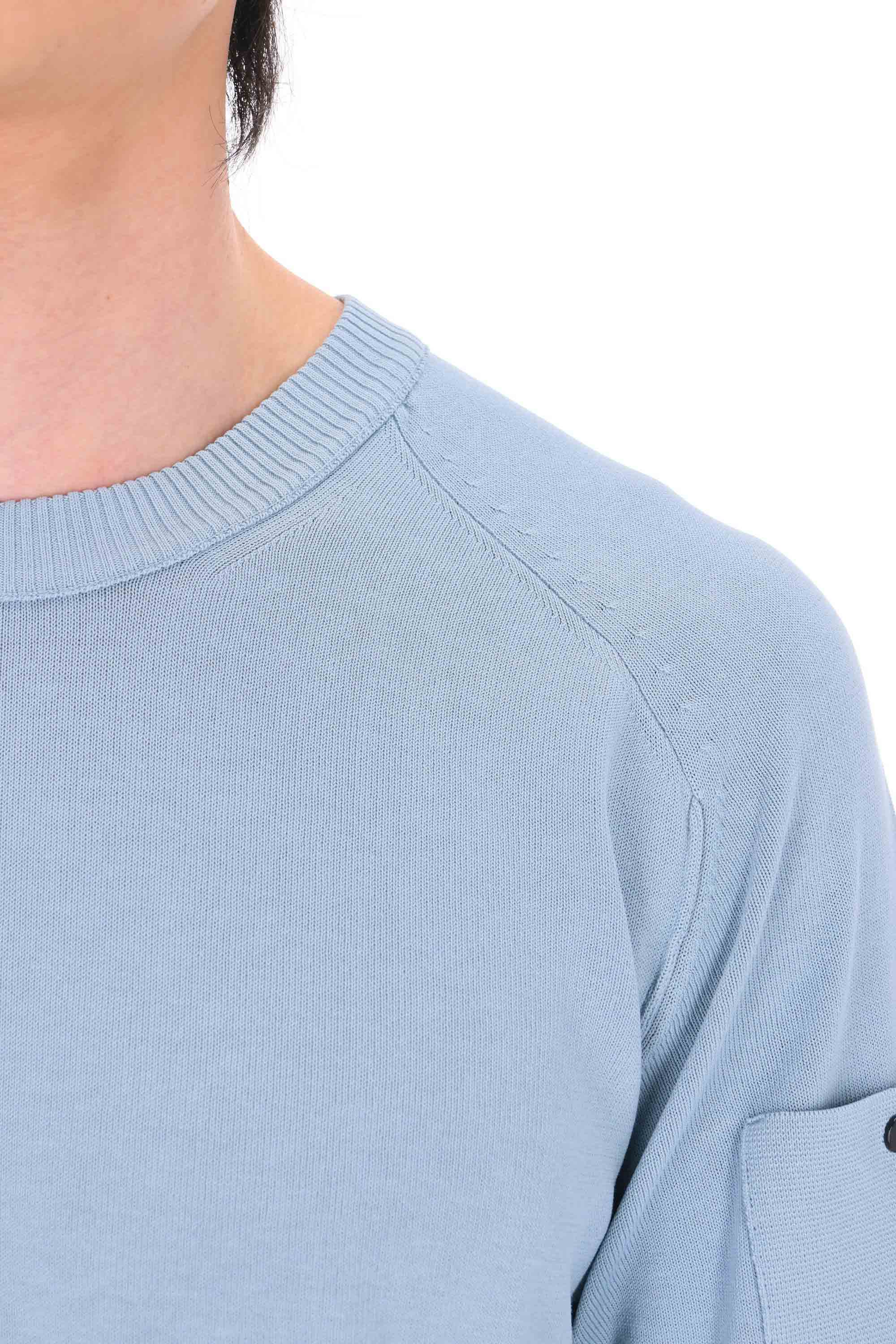 Cp Company Clear Blue Men's Mini Sweater - Image 6