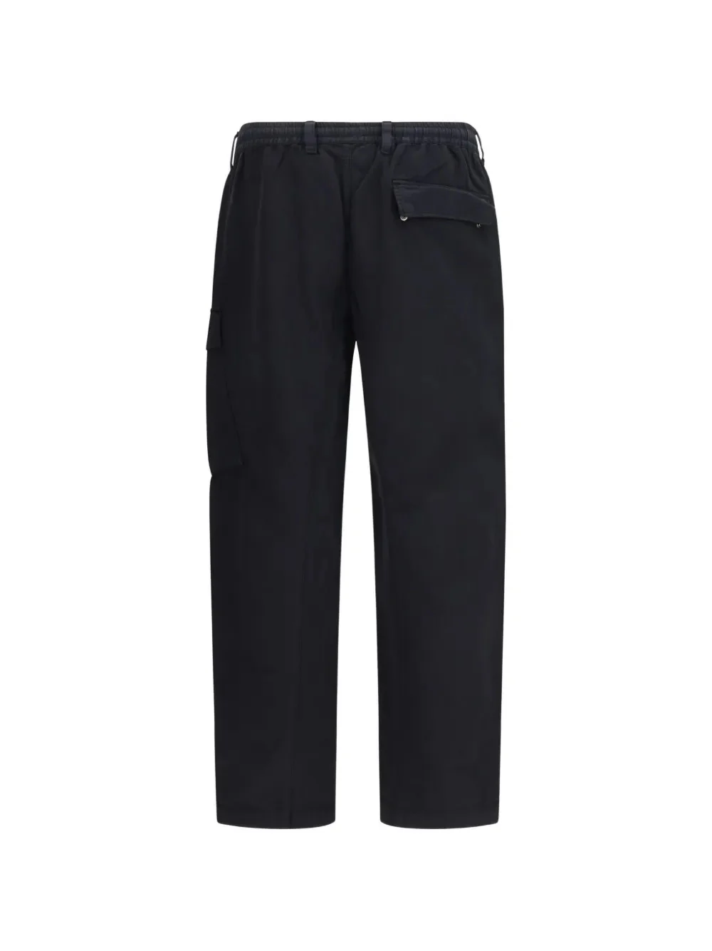 Cp Company Cotton and Linen Cargo Pants with Internal Drawstring Waist - Image 2