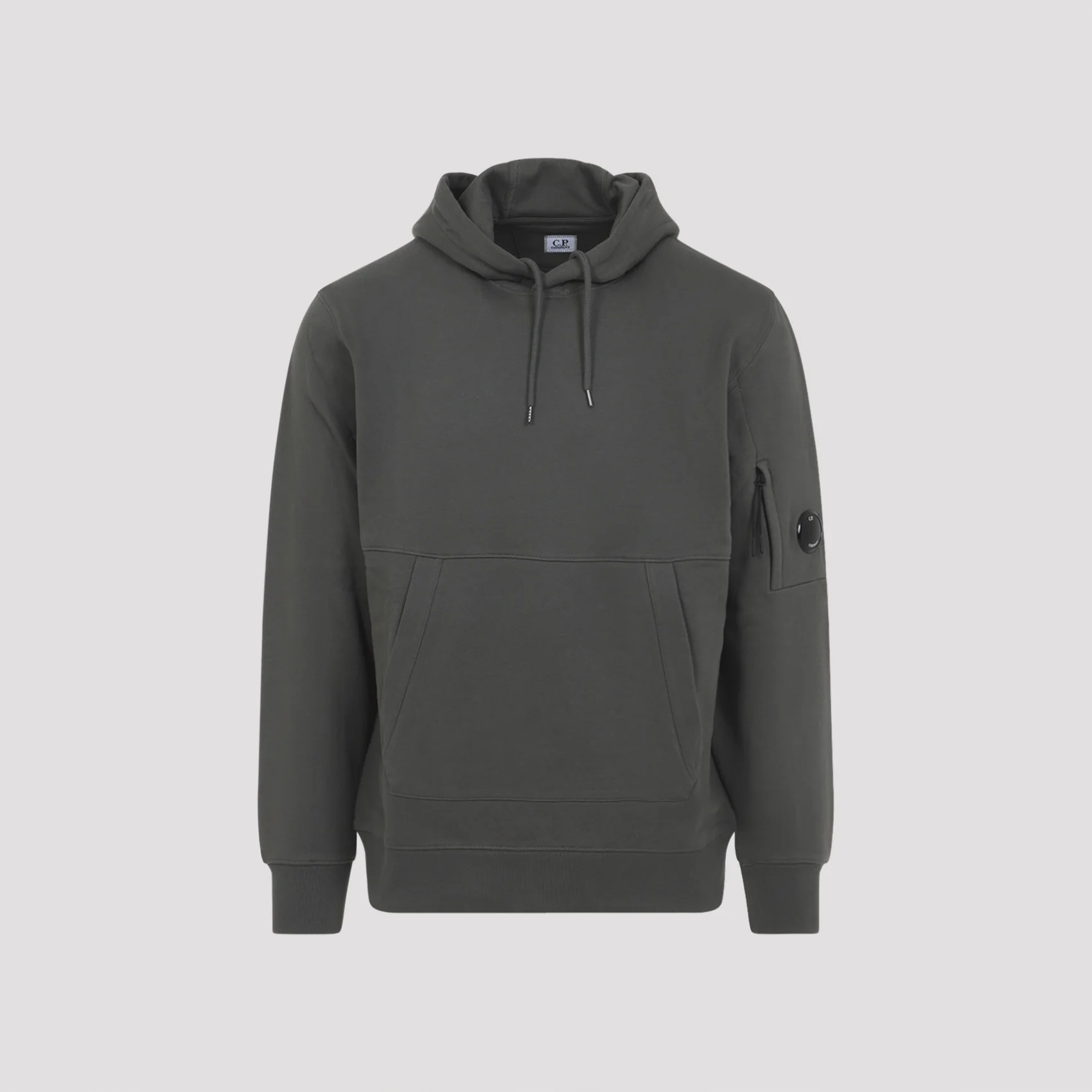 Cp Company Diagonal Raised Fleese Hooded Lens Sweatshirt