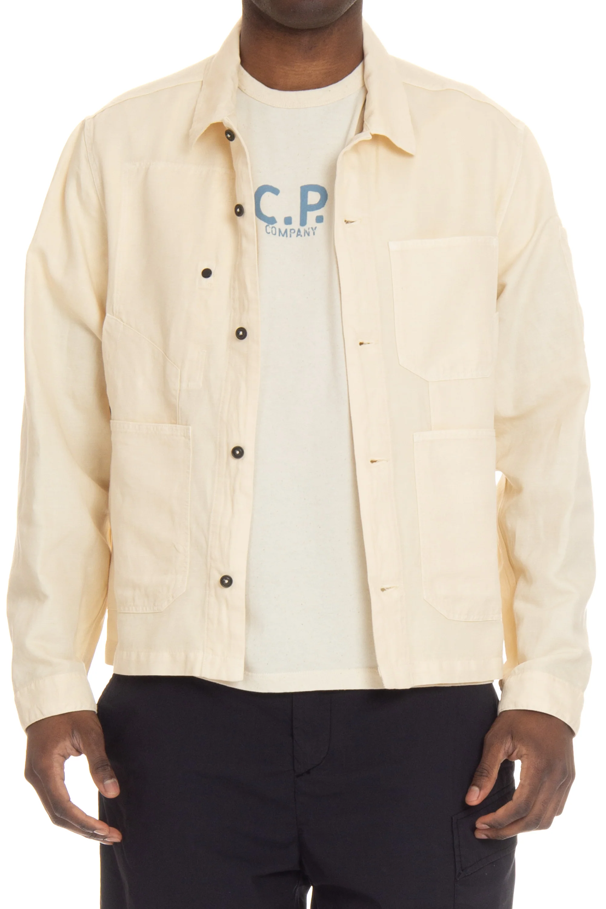 Cp Company Essential Lightweight Shirt for Men - Image 4