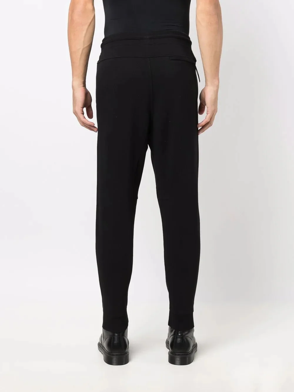Cp Company Fleece Cargo Pants with Internal Drawstring Waist and Lens Pocket - Image 4