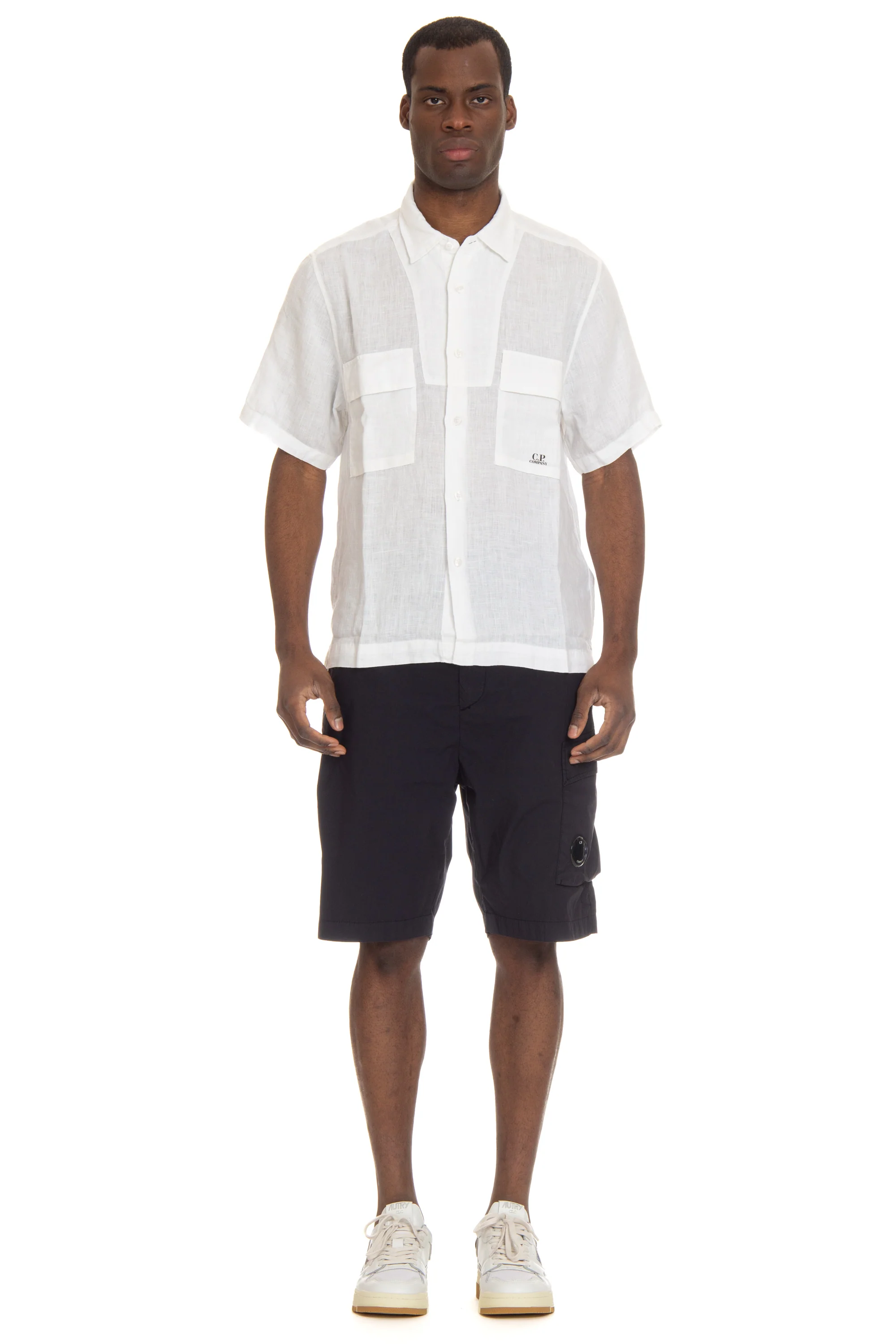 Cp Company Light and Natural Mini Shirt for Men