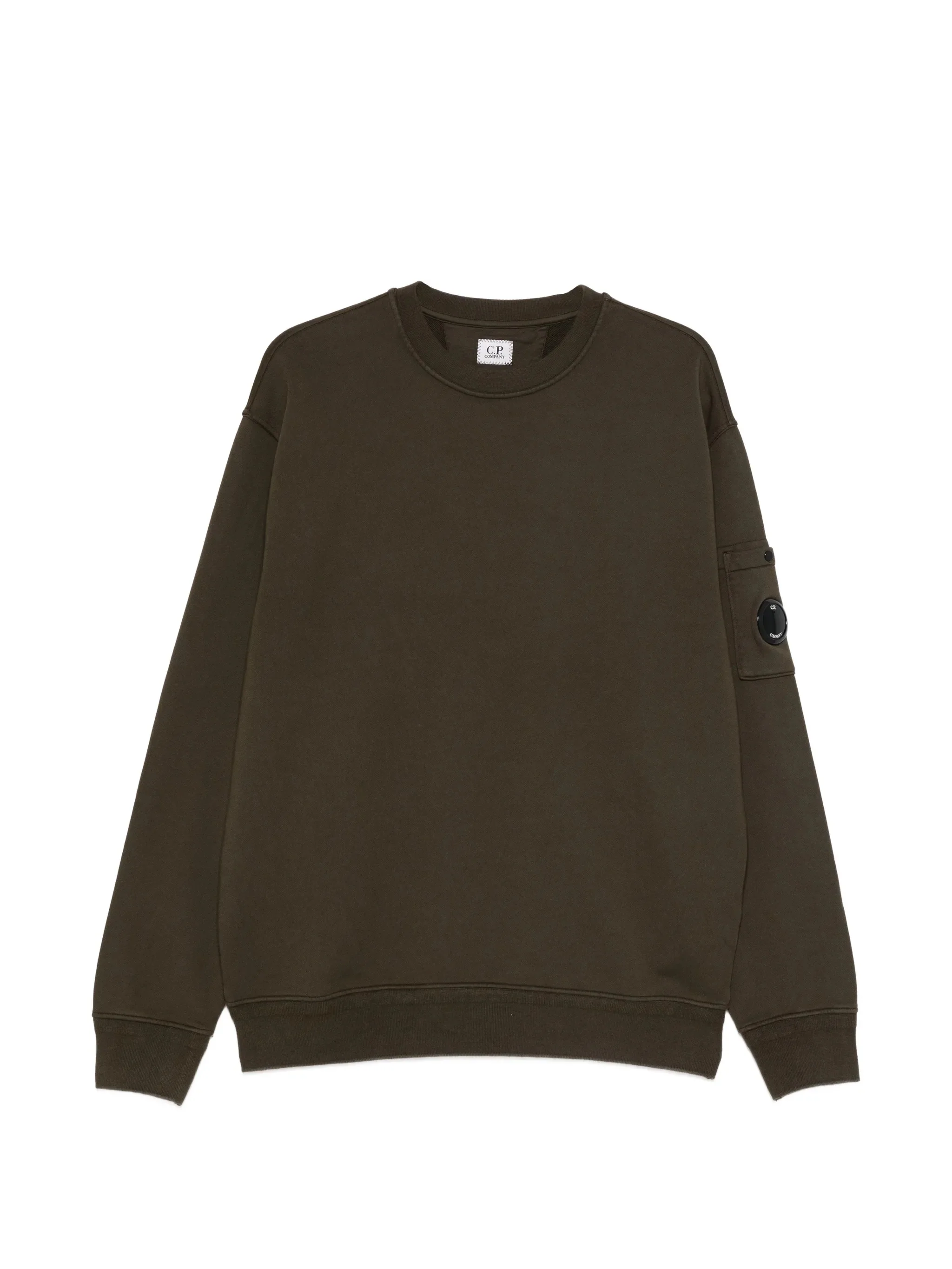 Cp Company Long Sleeve Pocket Sweater with Lens