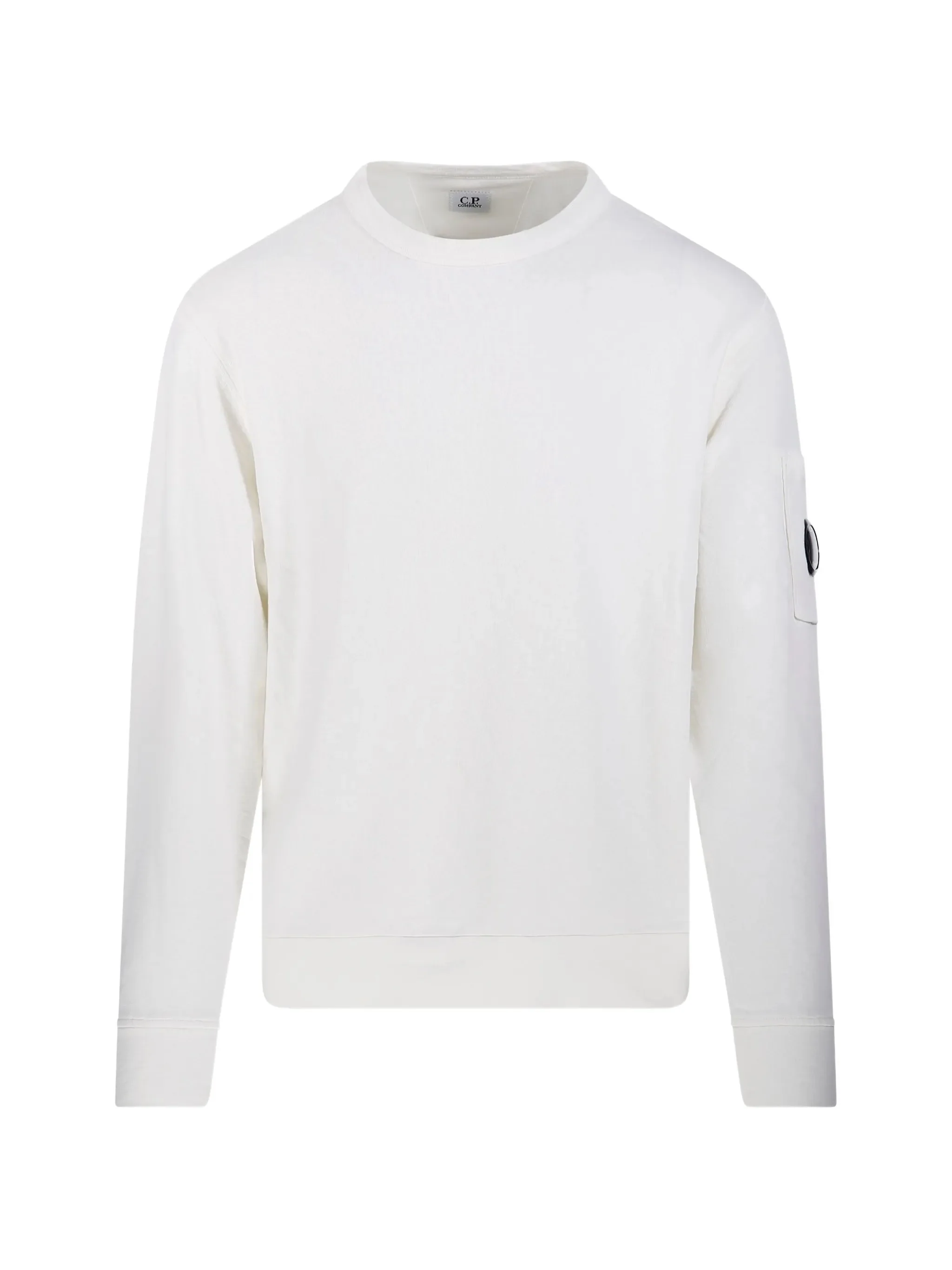 Cp Company Men's Long Sleeve Pocket Sweatshirt with Magnifying Glass