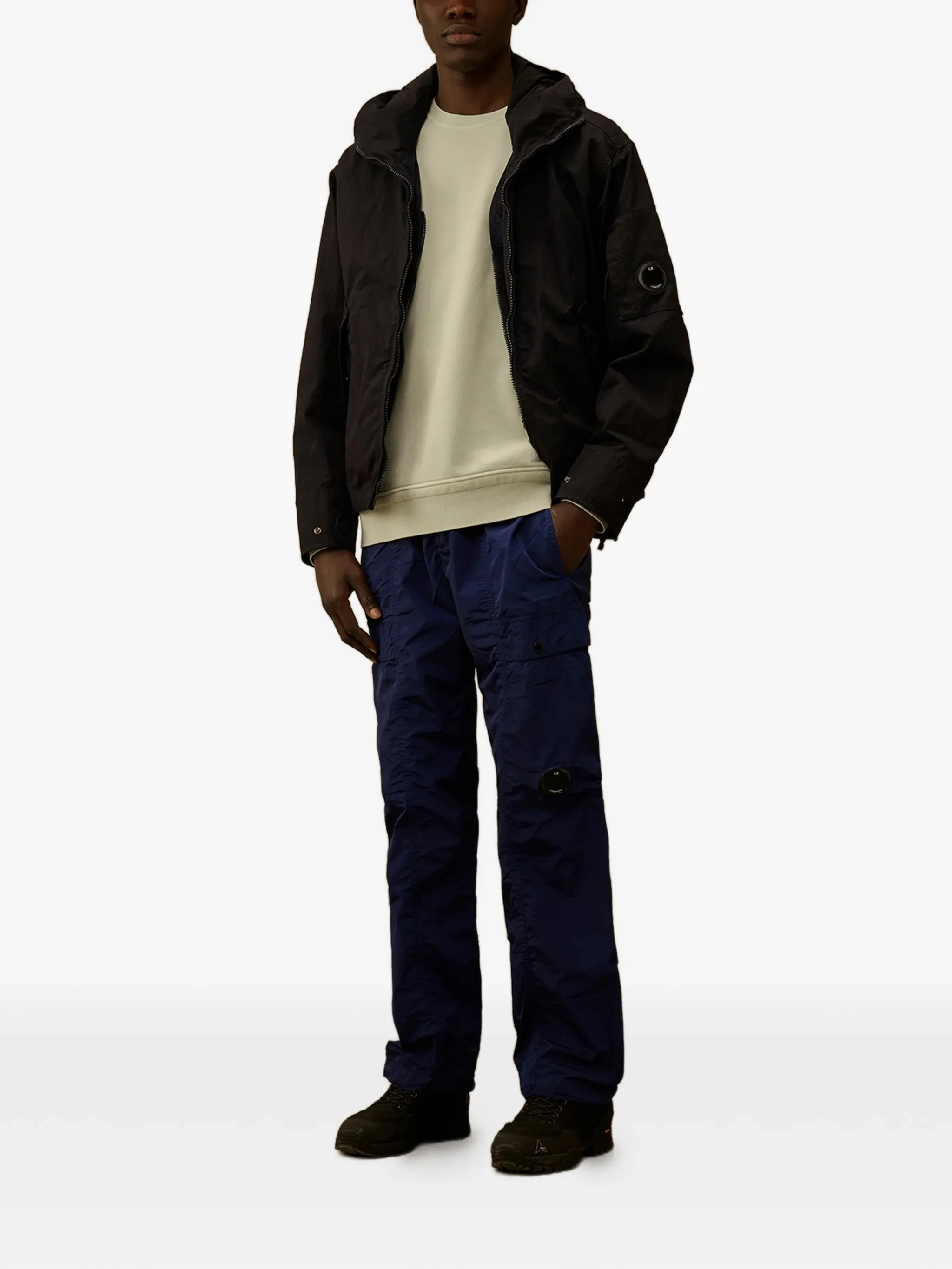 Cp Company Men's Mini Cotton Crewneck Sweatshirt with Pocket - Image 2